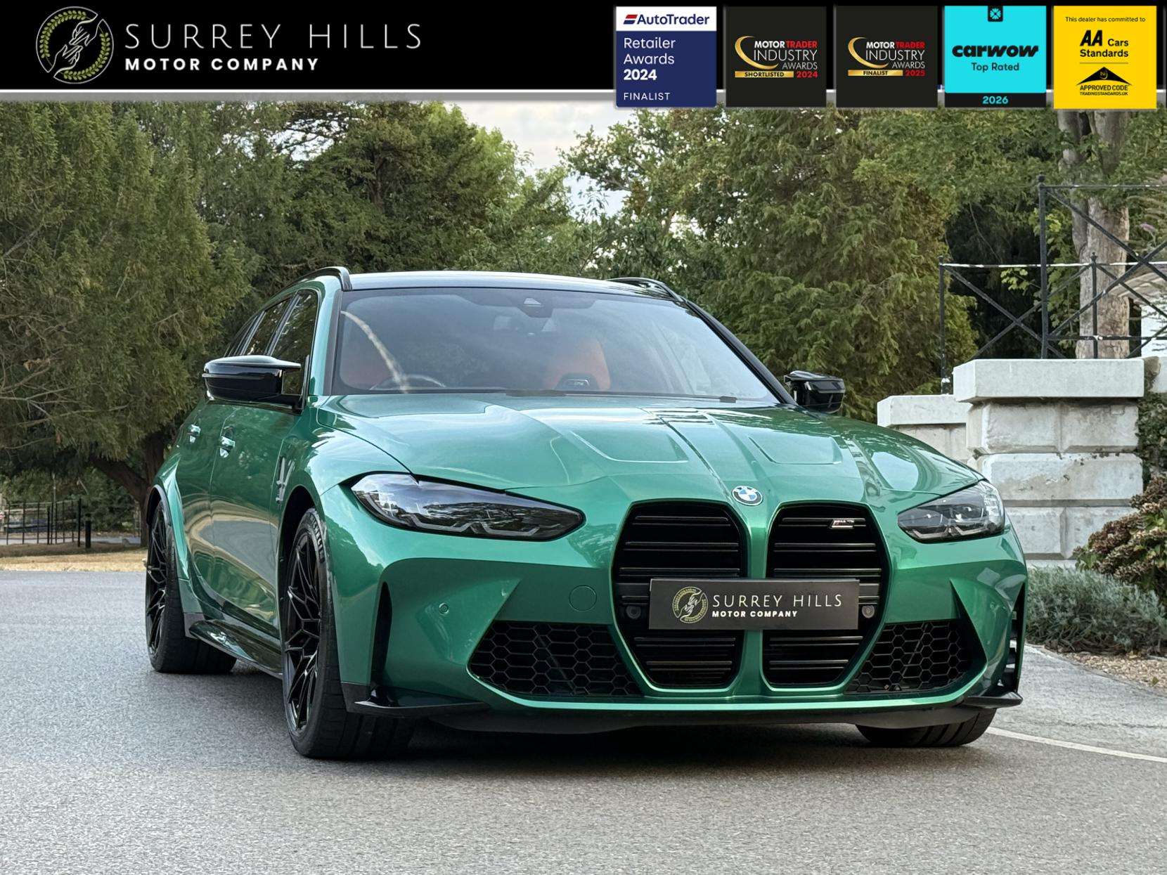 A 2024 BMW M3 3.0 BiTurbo Competition Touring 5dr Petrol Steptronic M xDrive Euro 6 (s/s) (510 ps) A 2024 BMW M3 3.0 BiTurbo Competition Touring 5dr Petrol Steptronic M xDrive Euro 6 (s/s) (510 ps)