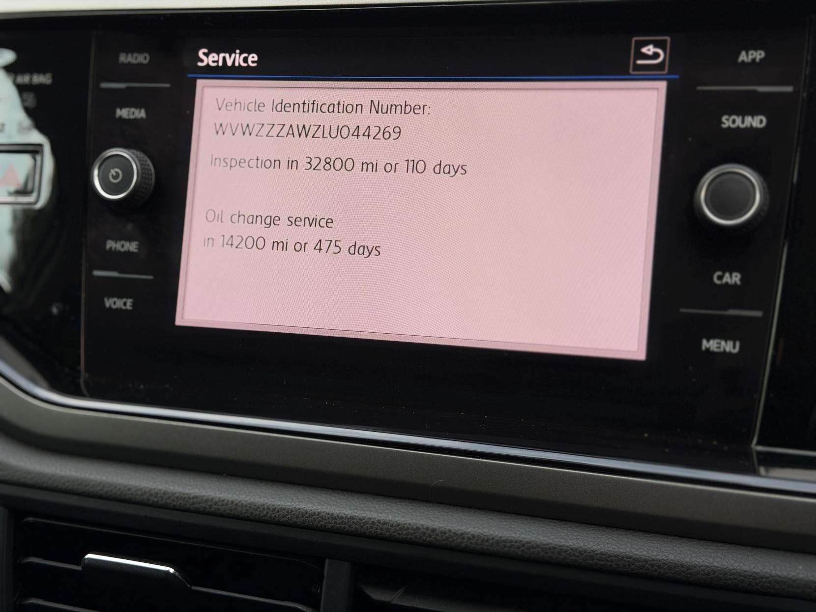 2020 VOLKSWAGEN POLO 2020 VOLKSWAGEN POLO