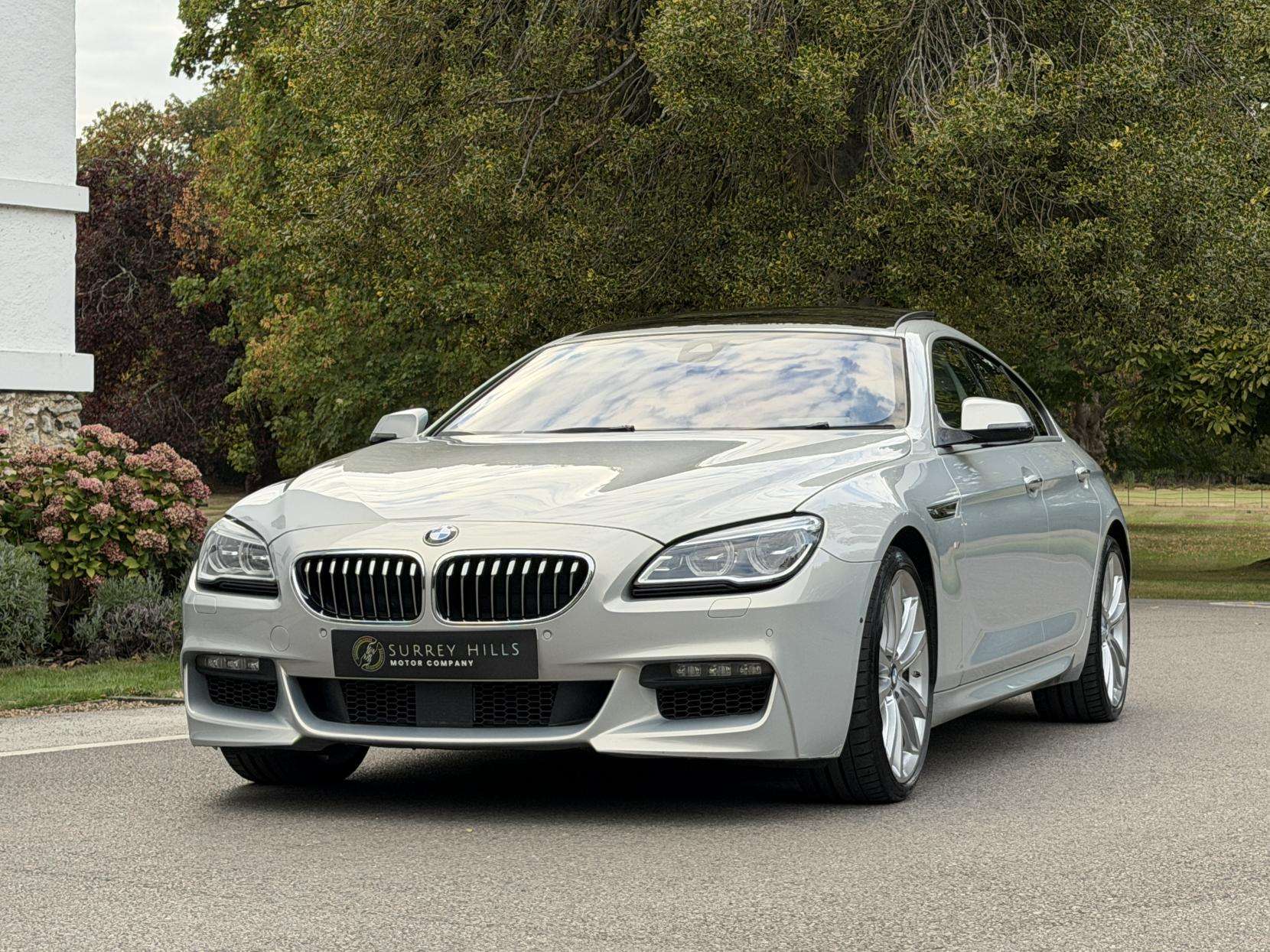 A 2015 BMW 6 SERIES GRAN COUPE 3.0 640i M Sport Saloon 4dr Petrol Auto Euro 6 (s/s) (320 ps) A 2015 BMW 6 SERIES GRAN COUPE 3.0 640i M Sport Saloon 4dr Petrol Auto Euro 6 (s/s) (320 ps)