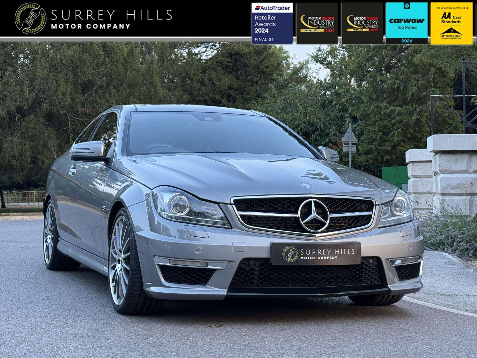 A 2014 MERCEDES-BENZ C CLASS 6.3 C63 V8 AMG Edition 125 Coupe 2dr Petrol SpdS MCT Euro 5 (457 ps) A 2014 MERCEDES-BENZ C CLASS 6.3 C63 V8 AMG Edition 125 Coupe 2dr Petrol SpdS MCT Euro 5 (457 ps)