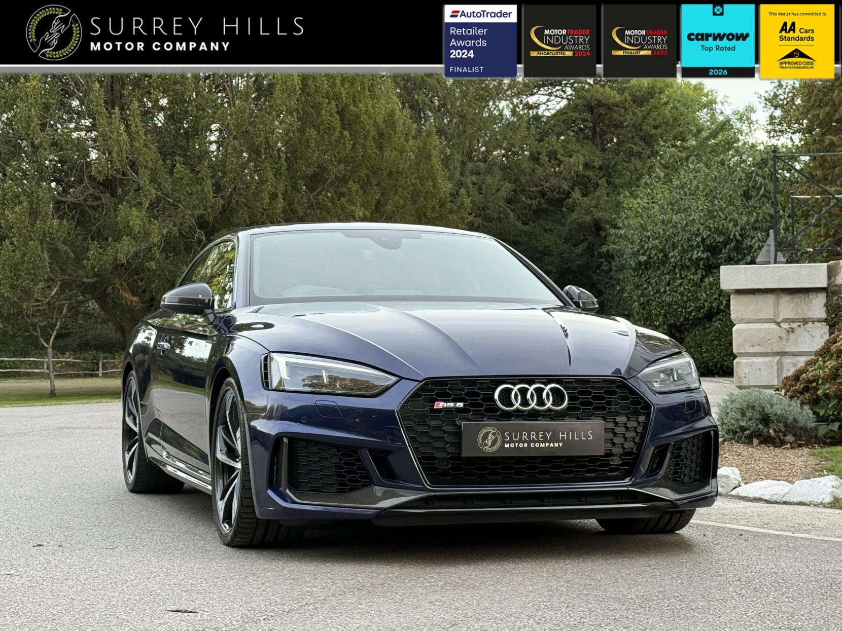 A 2018 AUDI RS5 2.9 TFSI V6 Coupe 2dr Petrol Tiptronic quattro Euro 6 (s/s) (450 ps) A 2018 AUDI RS5 2.9 TFSI V6 Coupe 2dr Petrol Tiptronic quattro Euro 6 (s/s) (450 ps)