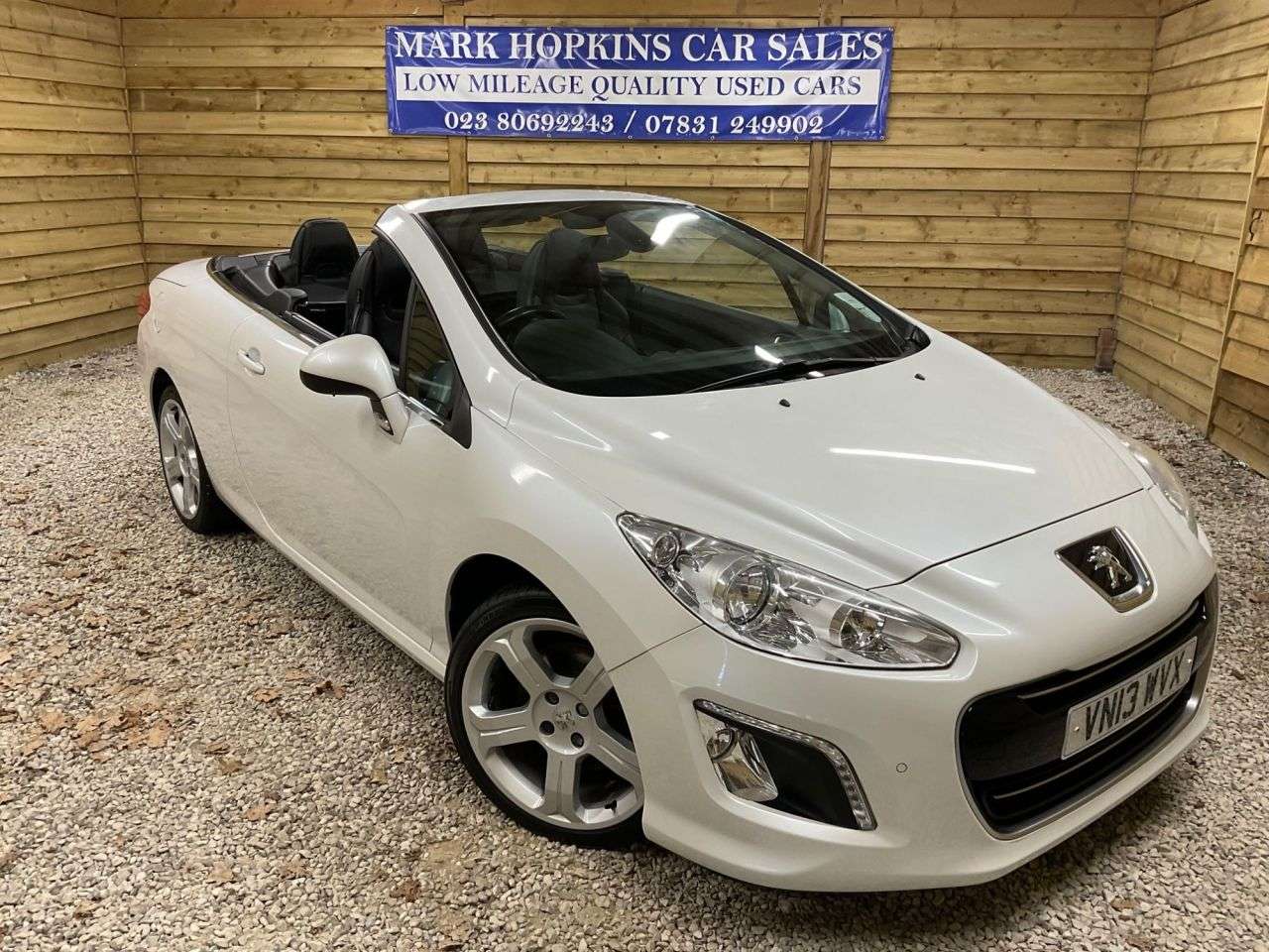 A 2013 PEUGEOT 308 CC 2.0 HDi Allure Convertible 2dr Diesel Tiptronic Euro 5 (163 ps) DEMO+1OWNER A 2013 PEUGEOT 308 CC 2.0 HDi Allure Convertible 2dr Diesel Tiptronic Euro 5 (163 ps) DEMO+1OWNER
