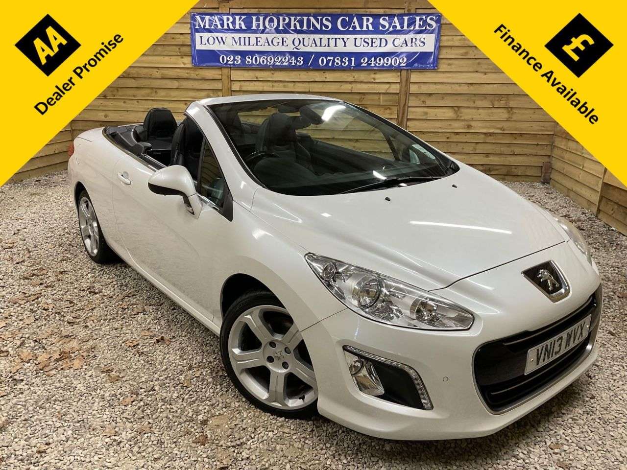 A 2013 PEUGEOT 308 CC 2.0 HDi Allure Convertible 2dr Diesel Tiptronic Euro 5 (163 ps) DEMO+1OWNER A 2013 PEUGEOT 308 CC 2.0 HDi Allure Convertible 2dr Diesel Tiptronic Euro 5 (163 ps) DEMO+1OWNER