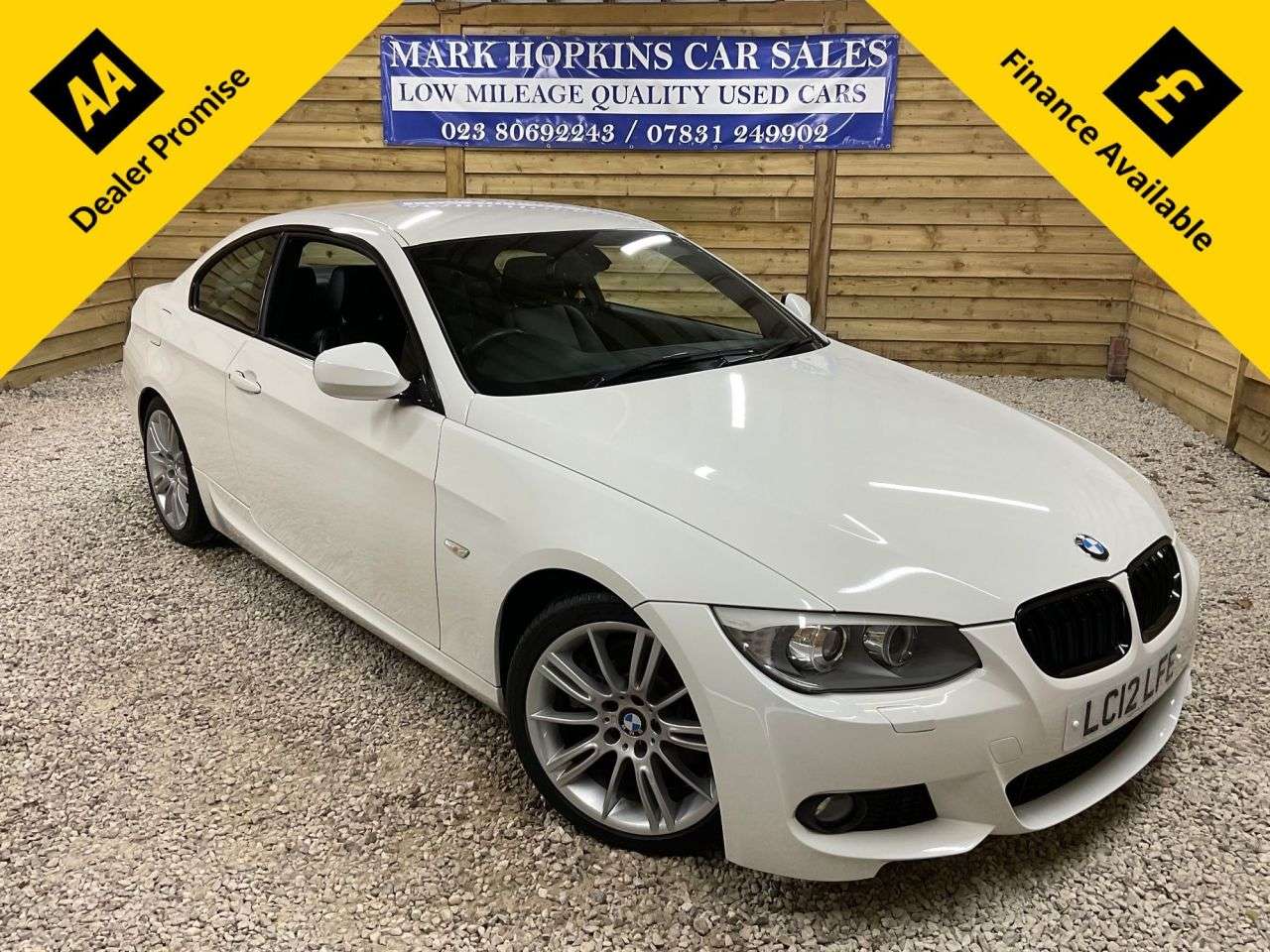 A 2012 BMW 3 SERIES 3.0 330i M Sport Coupe 2dr Petrol Steptronic Euro 5 (272 ps) DEMO+TWO OWNER A 2012 BMW 3 SERIES 3.0 330i M Sport Coupe 2dr Petrol Steptronic Euro 5 (272 ps) DEMO+TWO OWNER