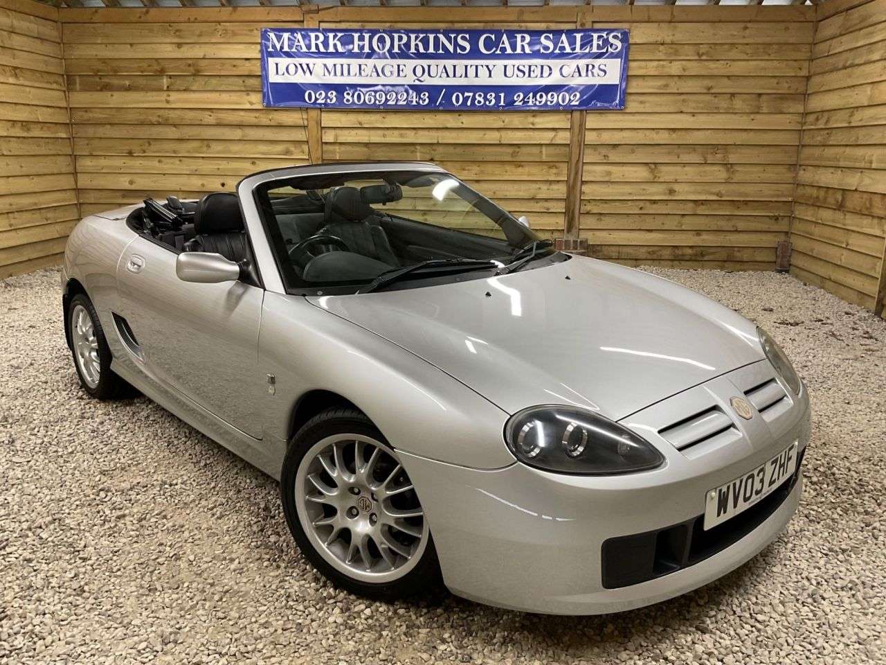 A 2003 MG TF 1.8 Convertible 2dr Petrol Manual (189 g/km, 134 bhp) DEMO+TWO OWNER ALLOYS A 2003 MG TF 1.8 Convertible 2dr Petrol Manual (189 g/km, 134 bhp) DEMO+TWO OWNER ALLOYS