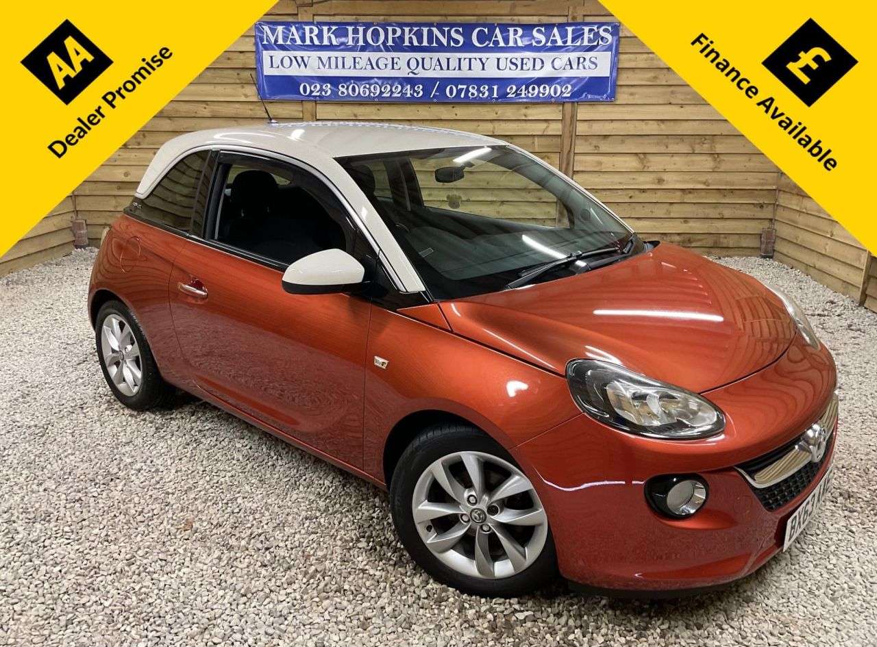 A 2013 VAUXHALL ADAM 1.4 16v JAM Hatchback 3dr Petrol Manual Euro 5 (87 ps) 2 LADY OWNERS STUNNI A 2013 VAUXHALL ADAM 1.4 16v JAM Hatchback 3dr Petrol Manual Euro 5 (87 ps) 2 LADY OWNERS STUNNI