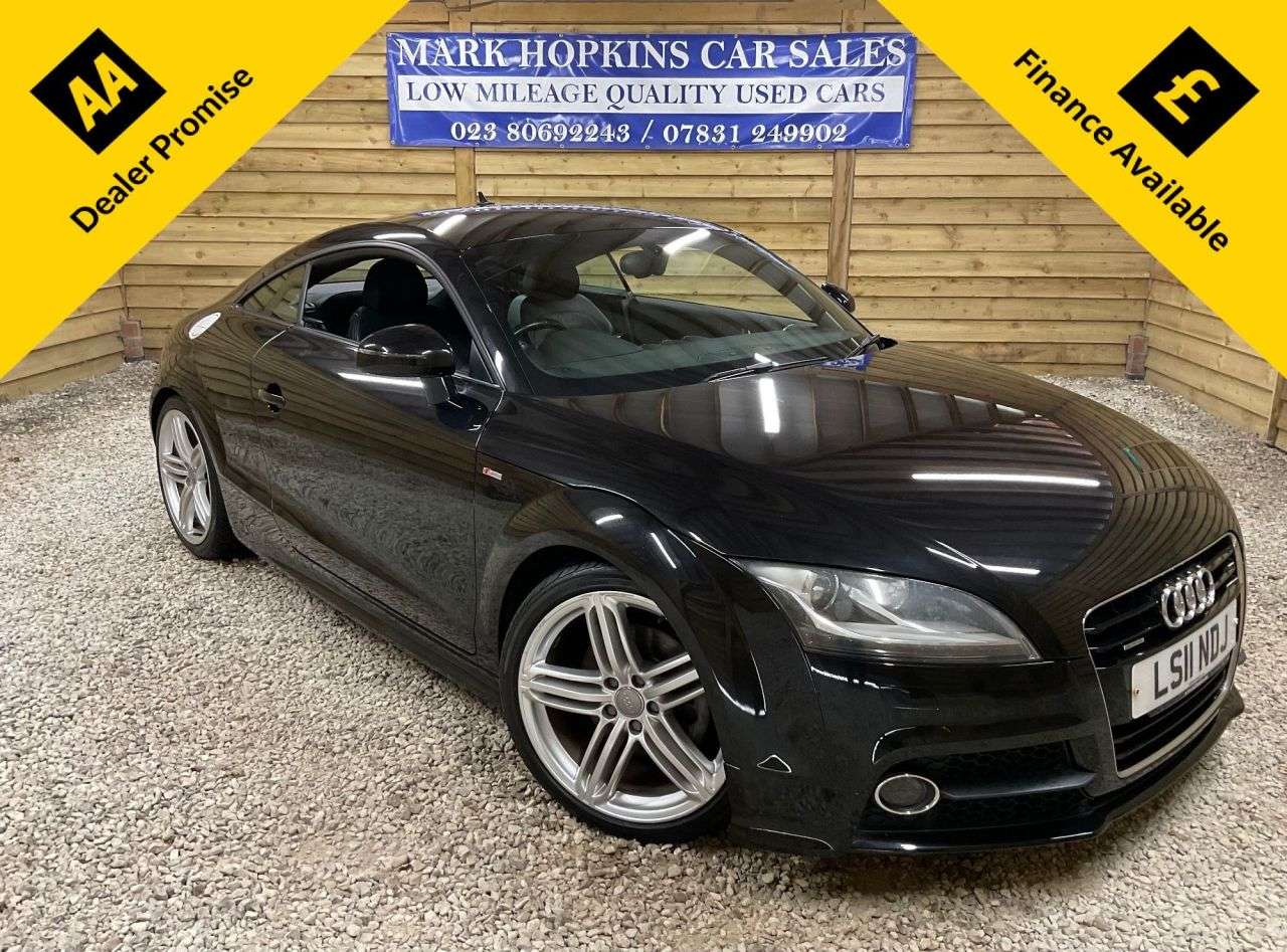 A 2011 AUDI TT 2.0 TFSI S line Coupe 3dr Petrol S Tronic quattro Euro 5 (s/s) (211 ps) 2 L A 2011 AUDI TT 2.0 TFSI S line Coupe 3dr Petrol S Tronic quattro Euro 5 (s/s) (211 ps) 2 L