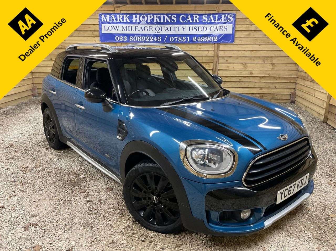 A 2017 MINI COUNTRYMAN 2.0 Cooper D SUV 5dr Diesel Manual ALL4 Euro 6 (s/s) (150 ps) 2 LADY OWNER A 2017 MINI COUNTRYMAN 2.0 Cooper D SUV 5dr Diesel Manual ALL4 Euro 6 (s/s) (150 ps) 2 LADY OWNER