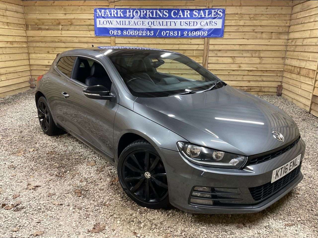 A 2016 VOLKSWAGEN SCIROCCO 2.0 TDI BlueMotion Tech GT Black Edition Hatchback 3dr Diesel Manual Euro 6 A 2016 VOLKSWAGEN SCIROCCO 2.0 TDI BlueMotion Tech GT Black Edition Hatchback 3dr Diesel Manual Euro 6