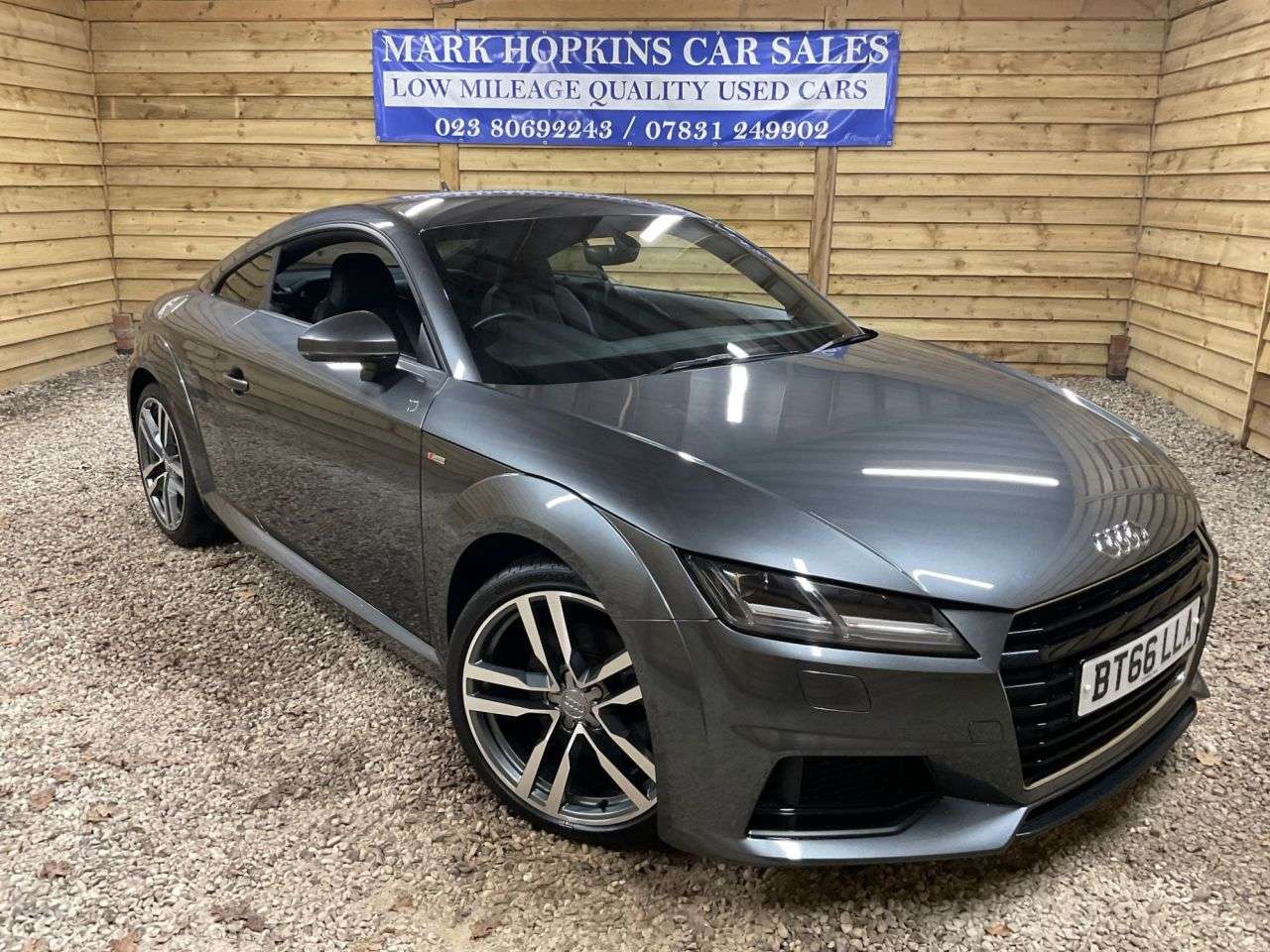 A 2016 AUDI TT 1.8 TFSI S line Coupe 3dr Petrol Manual Euro 6 (s/s) (180 ps) TWO OWNERS IN A 2016 AUDI TT 1.8 TFSI S line Coupe 3dr Petrol Manual Euro 6 (s/s) (180 ps) TWO OWNERS IN