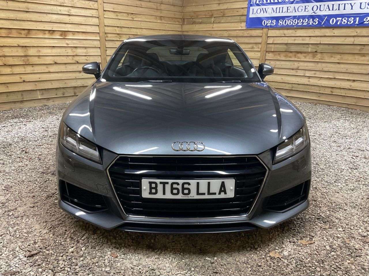 A 2016 AUDI TT 1.8 TFSI S line Coupe 3dr Petrol Manual Euro 6 (s/s) (180 ps) TWO OWNERS IN A 2016 AUDI TT 1.8 TFSI S line Coupe 3dr Petrol Manual Euro 6 (s/s) (180 ps) TWO OWNERS IN
