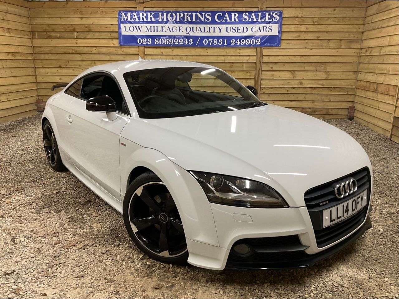 A 2014 AUDI TT 2.0 TFSI Black Edition Coupe 3dr Petrol S Tronic quattro Euro 5 (s/s) (211 A 2014 AUDI TT 2.0 TFSI Black Edition Coupe 3dr Petrol S Tronic quattro Euro 5 (s/s) (211