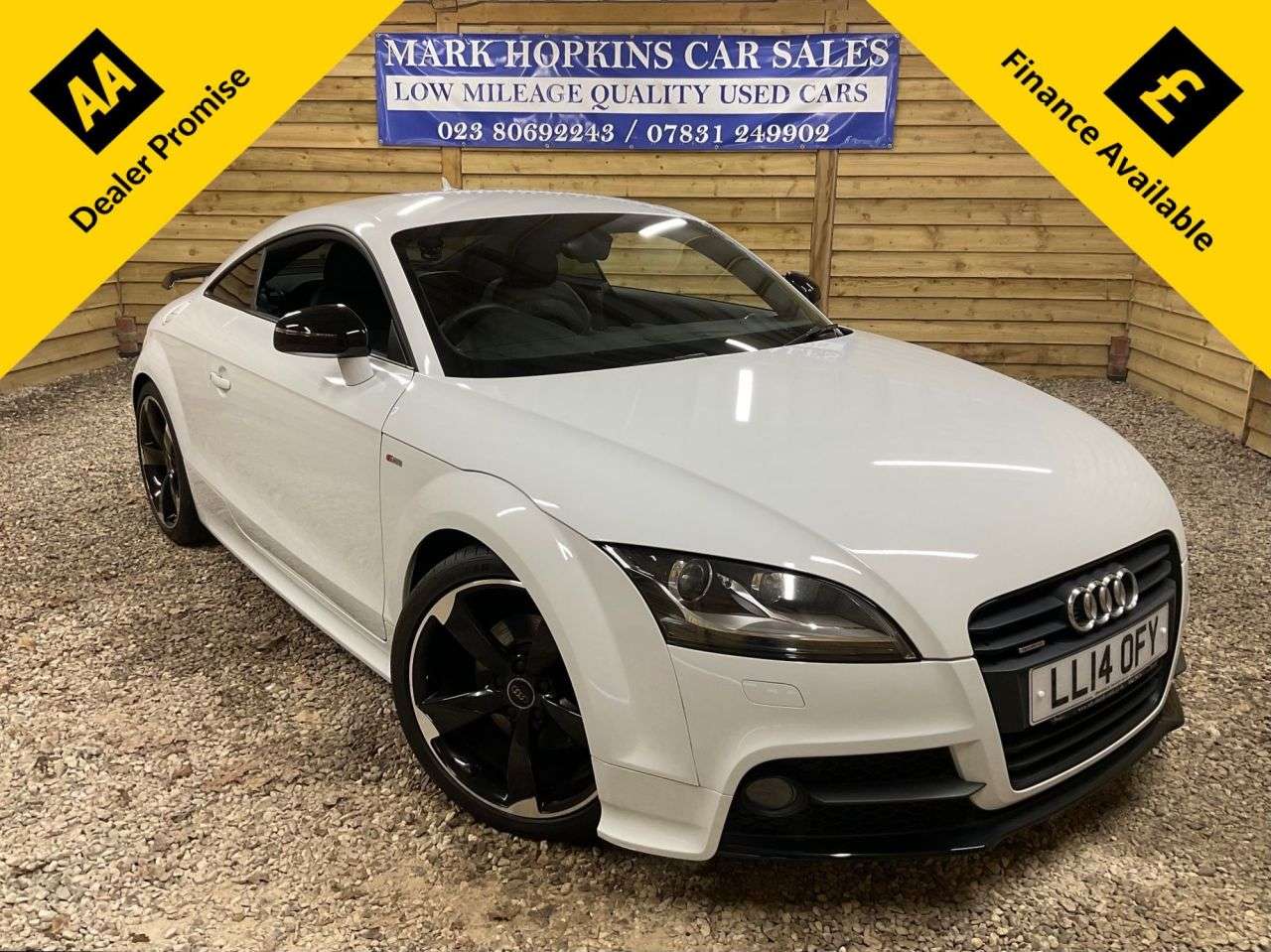 A 2014 AUDI TT 2.0 TFSI Black Edition Coupe 3dr Petrol S Tronic quattro Euro 5 (s/s) (211 A 2014 AUDI TT 2.0 TFSI Black Edition Coupe 3dr Petrol S Tronic quattro Euro 5 (s/s) (211