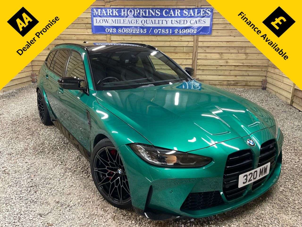 A 2023 BMW M3 3.0 BiTurbo Competition Touring 5dr Petrol Steptronic M xDrive Euro 6 (s/s) A 2023 BMW M3 3.0 BiTurbo Competition Touring 5dr Petrol Steptronic M xDrive Euro 6 (s/s)