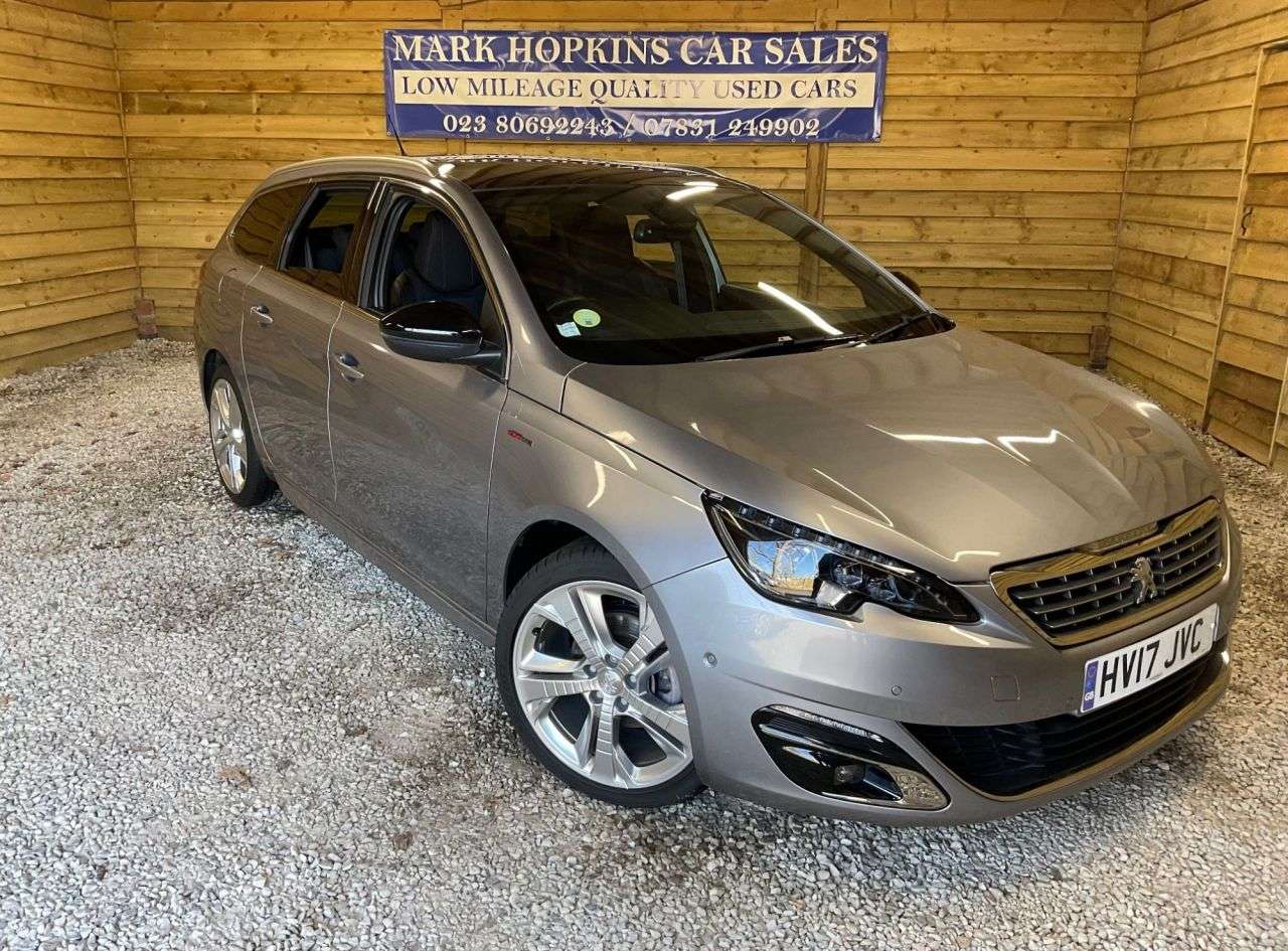 A 2017 PEUGEOT 308 SW 1.6 BlueHDi GT Line Estate 5dr Diesel EAT Euro 6 (s/s) (120 ps) ONEOWNER HI A 2017 PEUGEOT 308 SW 1.6 BlueHDi GT Line Estate 5dr Diesel EAT Euro 6 (s/s) (120 ps) ONEOWNER HI