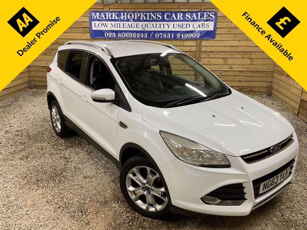 A 2013 FORD KUGA 2.0 TDCi Titanium SUV 5dr Diesel Manual AWD Euro 5 (163 ps) TWO OWNERS HIGH A 2013 FORD KUGA 2.0 TDCi Titanium SUV 5dr Diesel Manual AWD Euro 5 (163 ps) TWO OWNERS HIGH