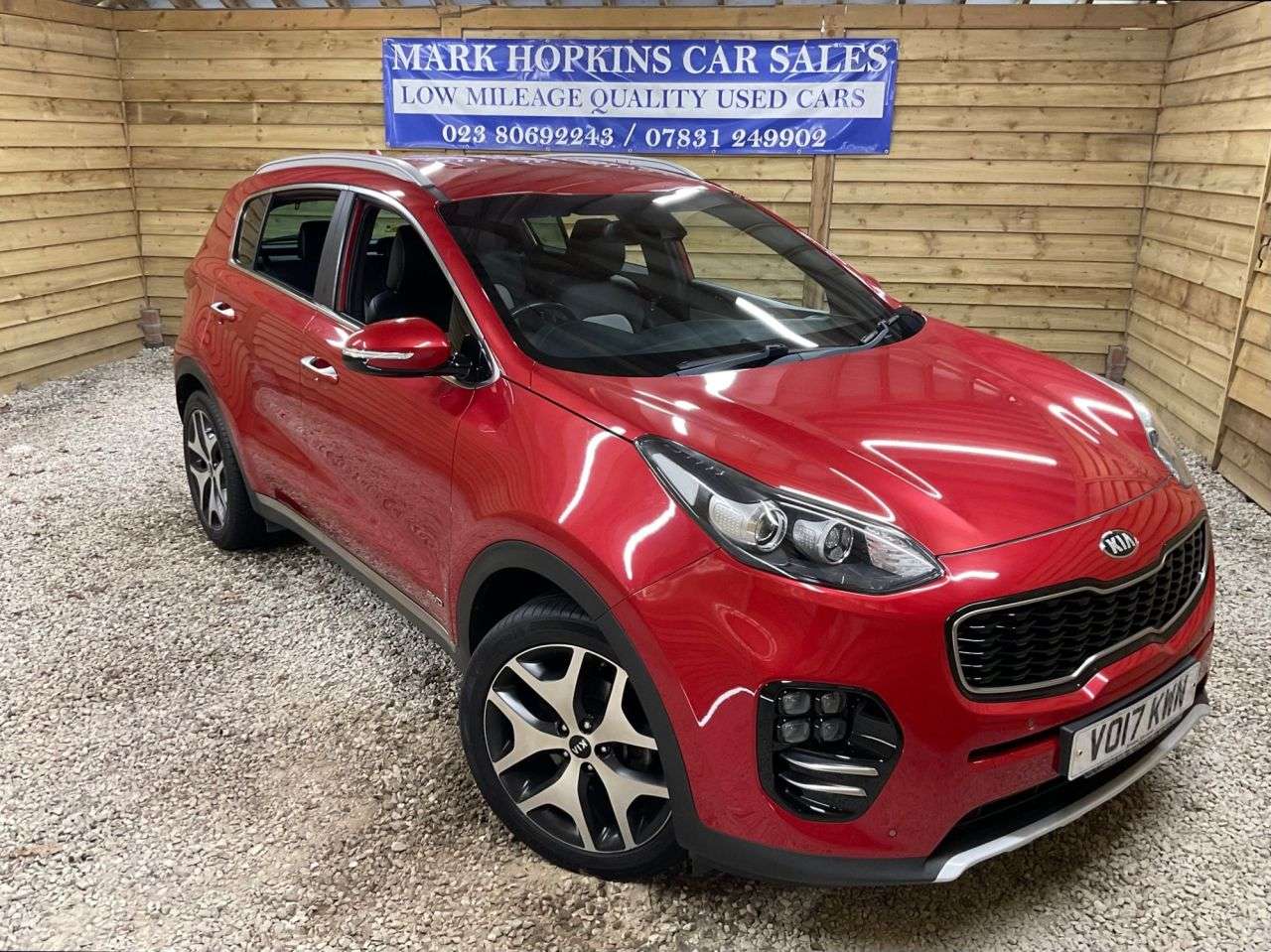 A 2017 KIA SPORTAGE 1.6 T-GDi GT-Line SUV 5dr Petrol Manual AWD Euro 6 (174 bhp) ONE OWNER INCR A 2017 KIA SPORTAGE 1.6 T-GDi GT-Line SUV 5dr Petrol Manual AWD Euro 6 (174 bhp) ONE OWNER INCR