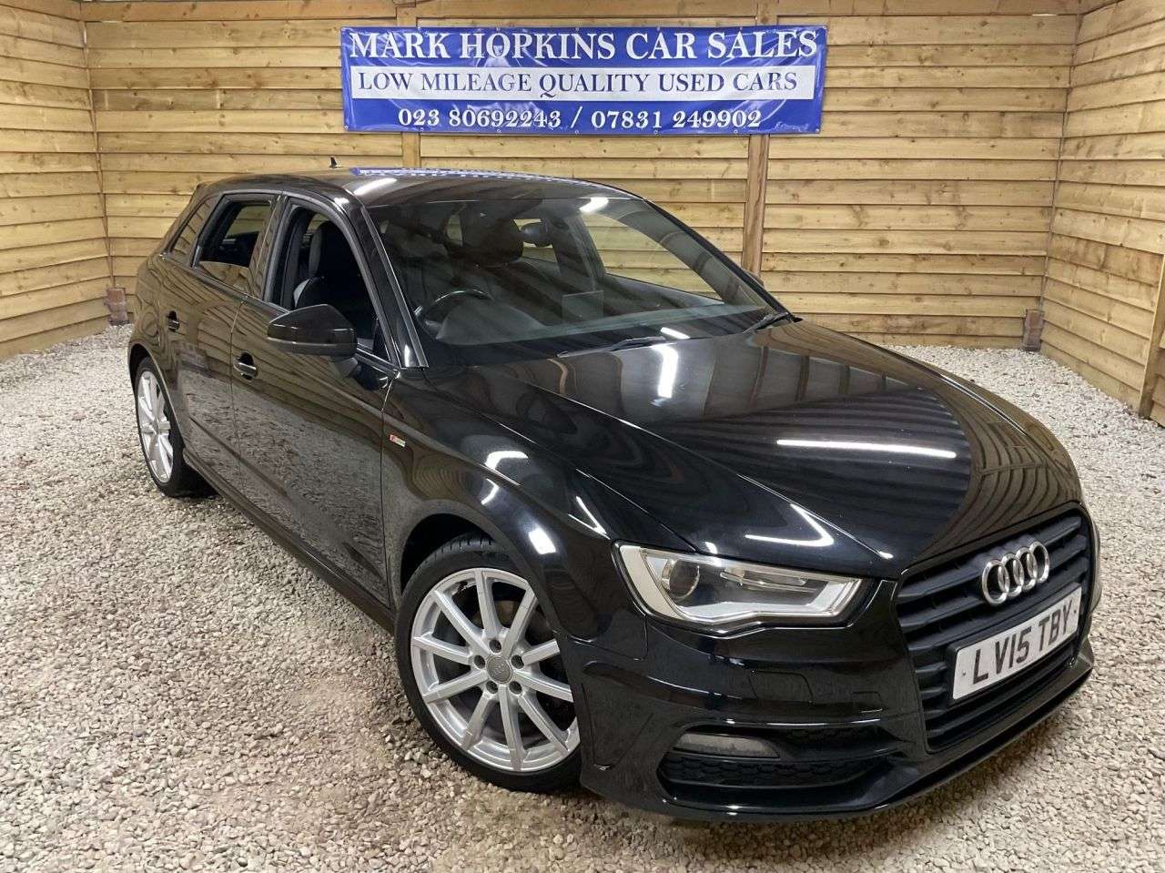 A 2015 AUDI A3 1.2 TFSI S line Sportback 5dr Petrol Manual Euro 6 (s/s) (110 ps) DEMO+ONE A 2015 AUDI A3 1.2 TFSI S line Sportback 5dr Petrol Manual Euro 6 (s/s) (110 ps) DEMO+ONE