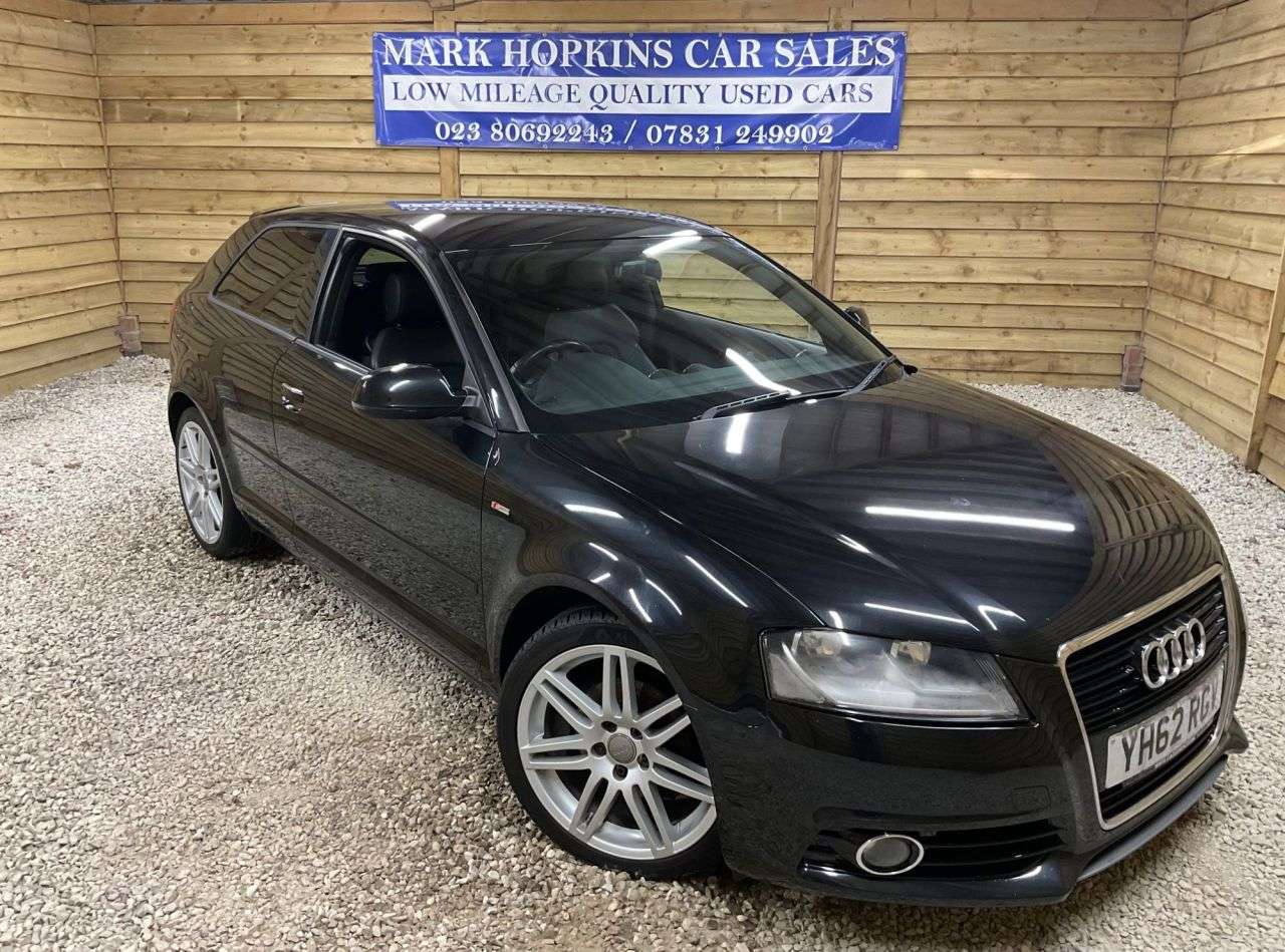 A 2012 AUDI A3 2.0 TDI S line Hatchback 3dr Diesel Manual Euro 5 (s/s) (140 ps) LOCAL OWNE A 2012 AUDI A3 2.0 TDI S line Hatchback 3dr Diesel Manual Euro 5 (s/s) (140 ps) LOCAL OWNE