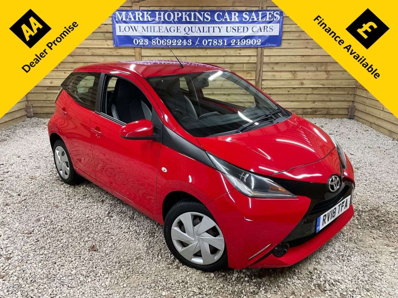 2018 TOYOTA AYGO 2018 TOYOTA AYGO
