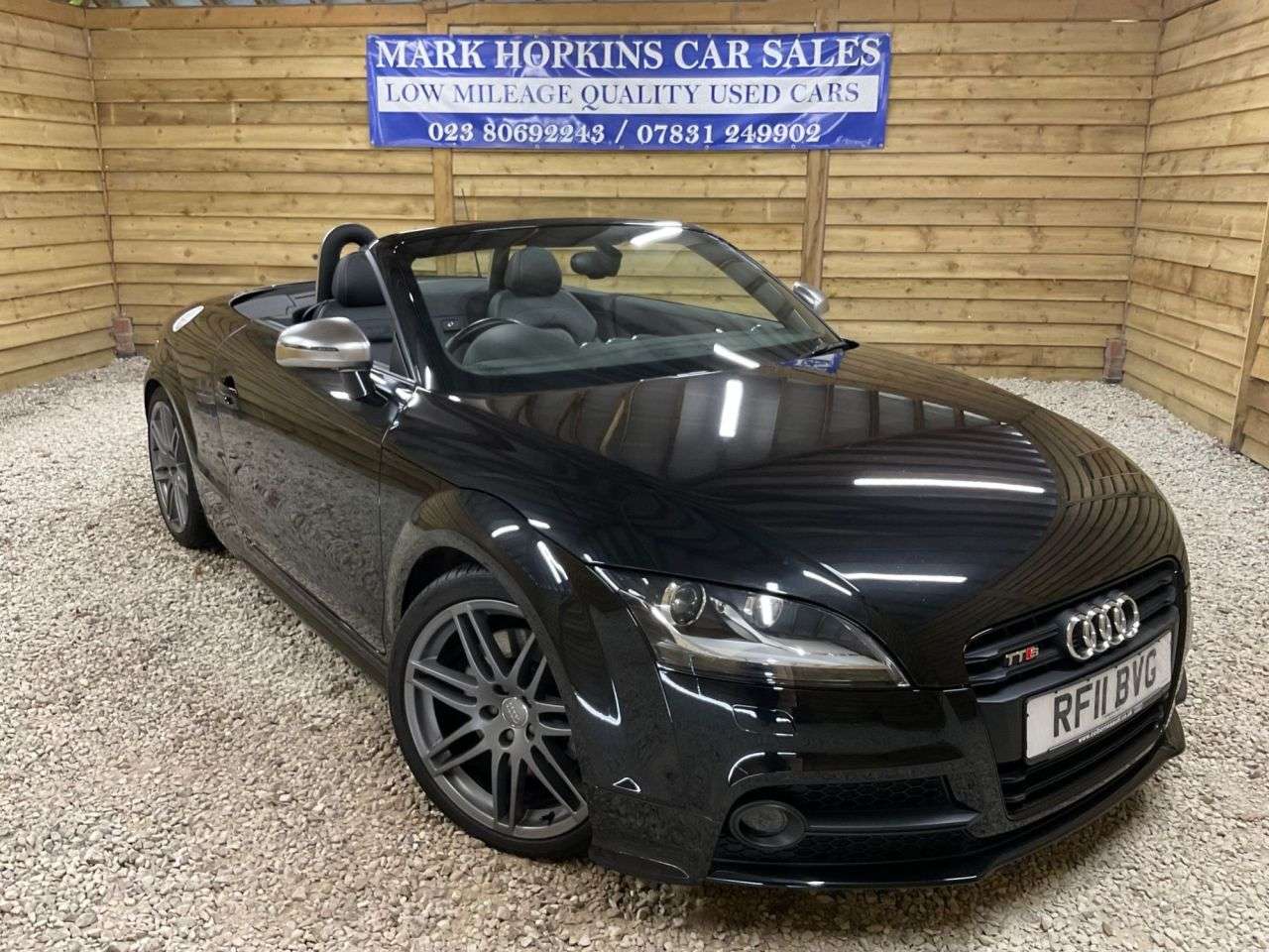 A 2011 AUDI TTS 2.0 TFSI Black Edition Roadster 2dr Petrol Manual quattro Euro 5 (272 ps) T A 2011 AUDI TTS 2.0 TFSI Black Edition Roadster 2dr Petrol Manual quattro Euro 5 (272 ps) T