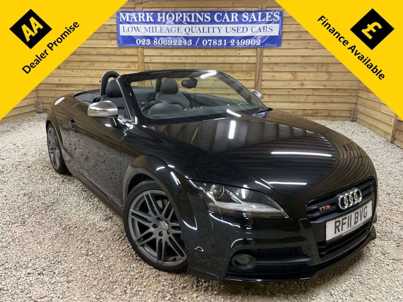 A 2011 AUDI TTS 2.0 TFSI Black Edition Roadster 2dr Petrol Manual quattro Euro 5 (272 ps) T A 2011 AUDI TTS 2.0 TFSI Black Edition Roadster 2dr Petrol Manual quattro Euro 5 (272 ps) T