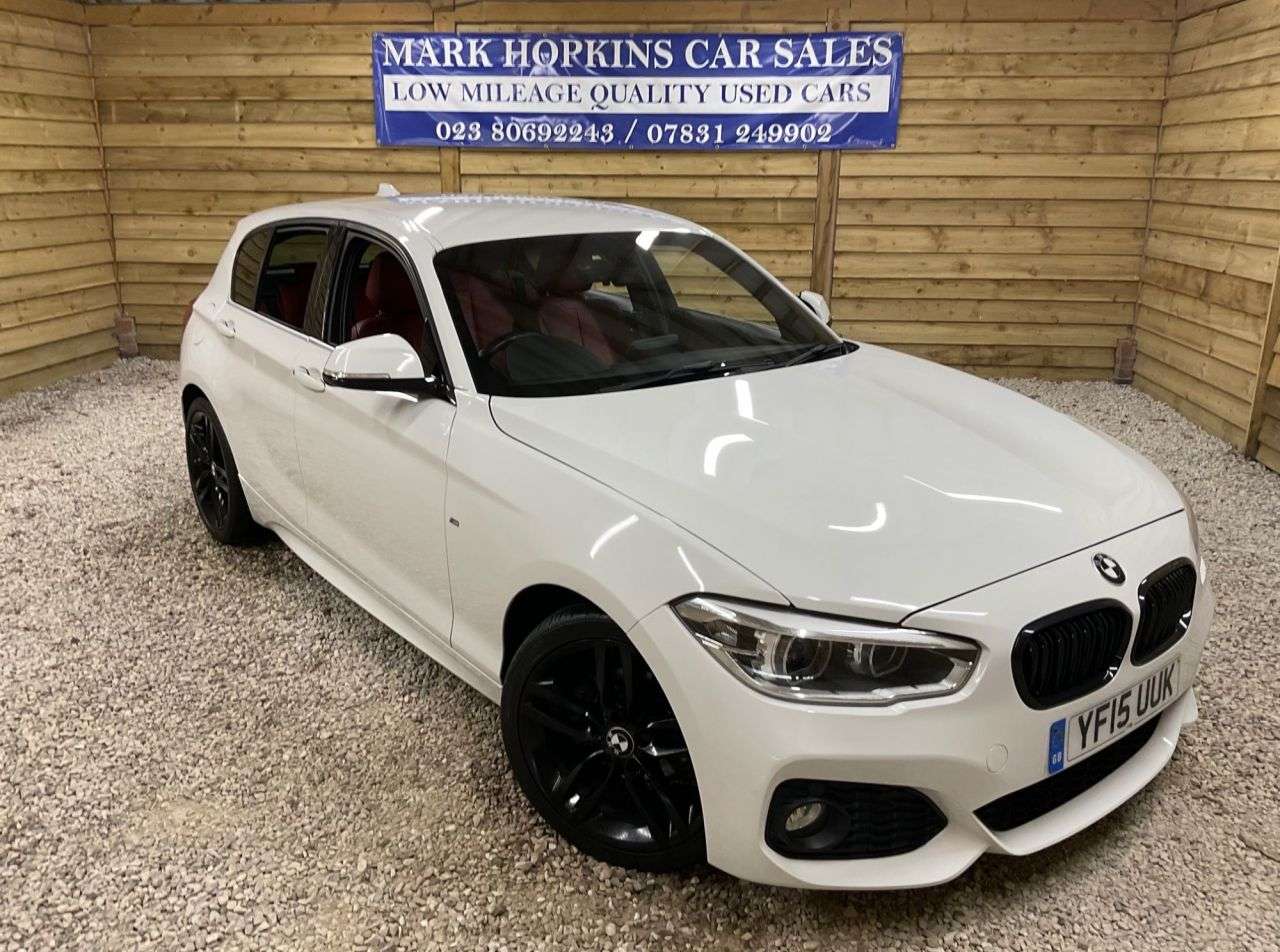 A 2015 BMW 1 SERIES 1.5 116d M Sport Hatchback 5dr Diesel Manual Euro 6 (s/s) (116 ps) DEMO+TWO A 2015 BMW 1 SERIES 1.5 116d M Sport Hatchback 5dr Diesel Manual Euro 6 (s/s) (116 ps) DEMO+TWO
