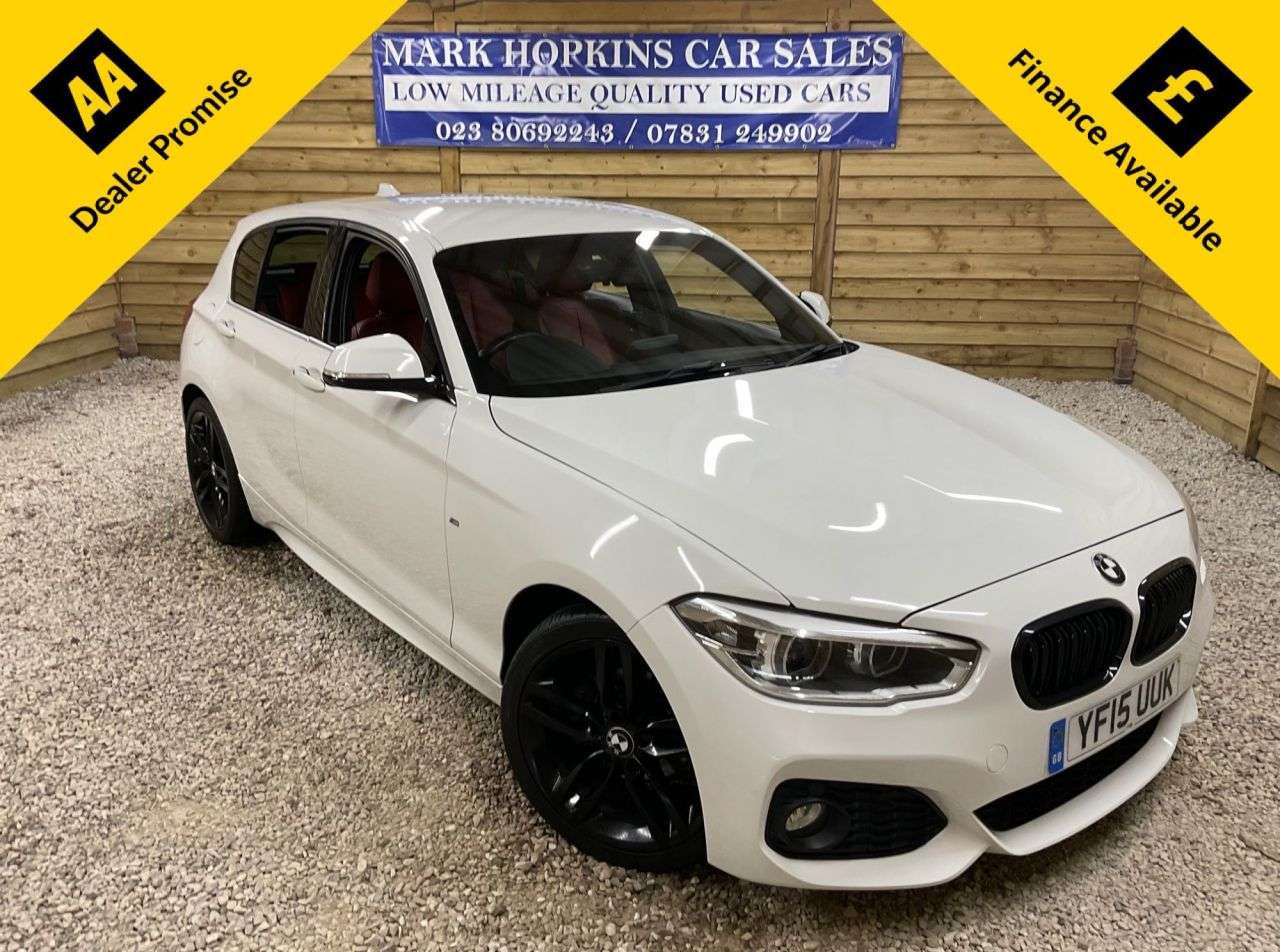 A 2015 BMW 1 SERIES 1.5 116d M Sport Hatchback 5dr Diesel Manual Euro 6 (s/s) (116 ps) DEMO+TWO A 2015 BMW 1 SERIES 1.5 116d M Sport Hatchback 5dr Diesel Manual Euro 6 (s/s) (116 ps) DEMO+TWO