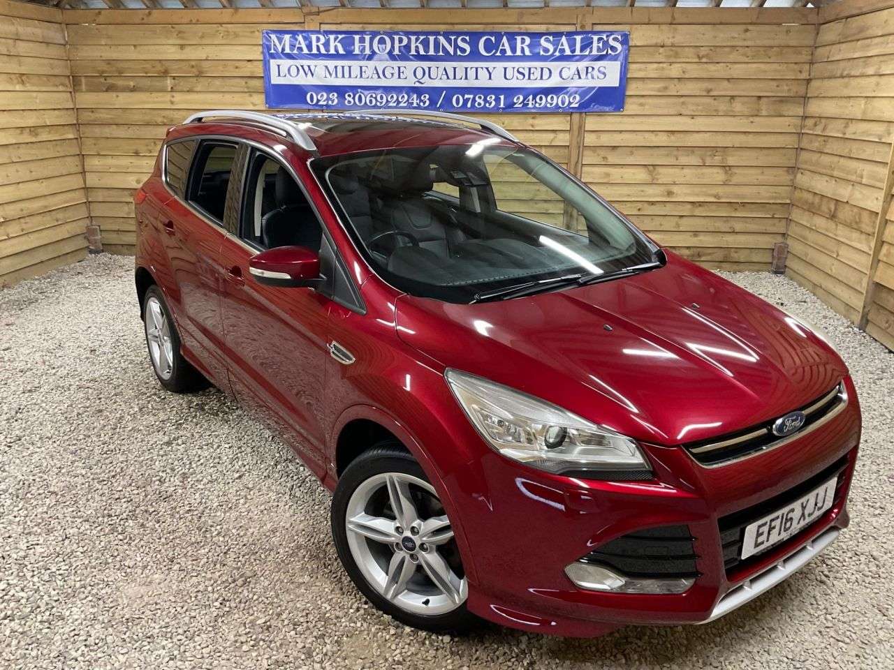 A 2016 FORD KUGA 1.5T EcoBoost Titanium X Sport SUV 5dr Petrol Auto AWD Euro 6 (s/s) (182 ps A 2016 FORD KUGA 1.5T EcoBoost Titanium X Sport SUV 5dr Petrol Auto AWD Euro 6 (s/s) (182 ps
