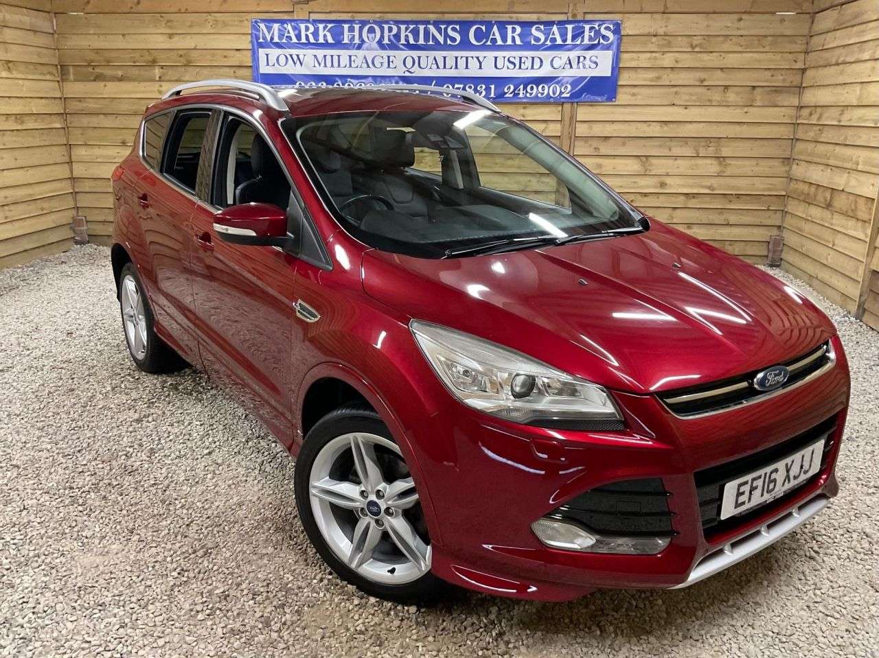A 2016 FORD KUGA 1.5T EcoBoost Titanium X Sport SUV 5dr Petrol Auto AWD Euro 6 (s/s) (182 ps A 2016 FORD KUGA 1.5T EcoBoost Titanium X Sport SUV 5dr Petrol Auto AWD Euro 6 (s/s) (182 ps