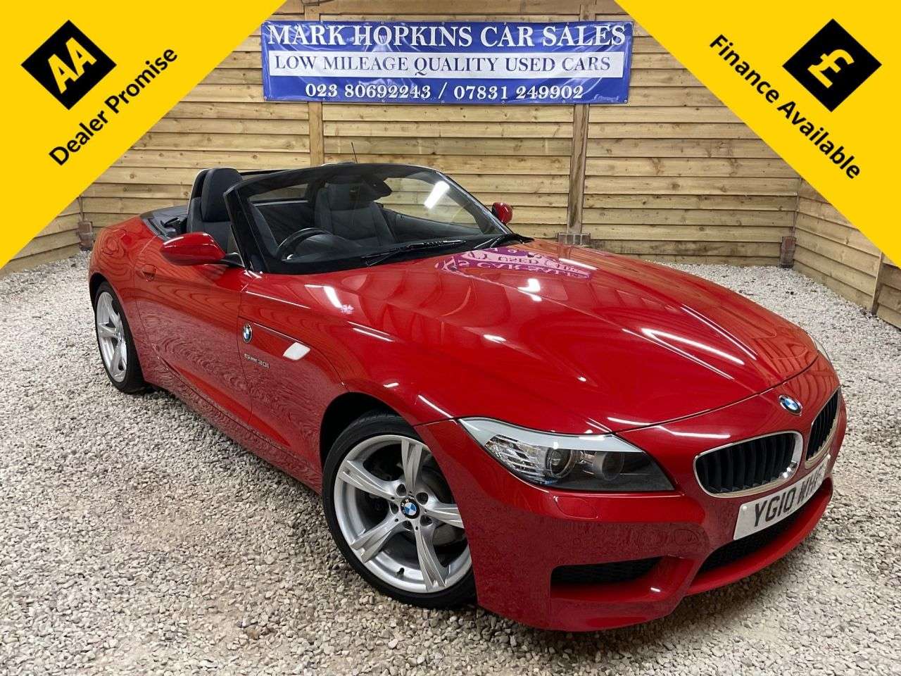A 2010 BMW Z4 3.0 30i M Sport Convertible 2dr Petrol Auto sDrive Euro 5 (258 ps) TWO OWNE A 2010 BMW Z4 3.0 30i M Sport Convertible 2dr Petrol Auto sDrive Euro 5 (258 ps) TWO OWNE