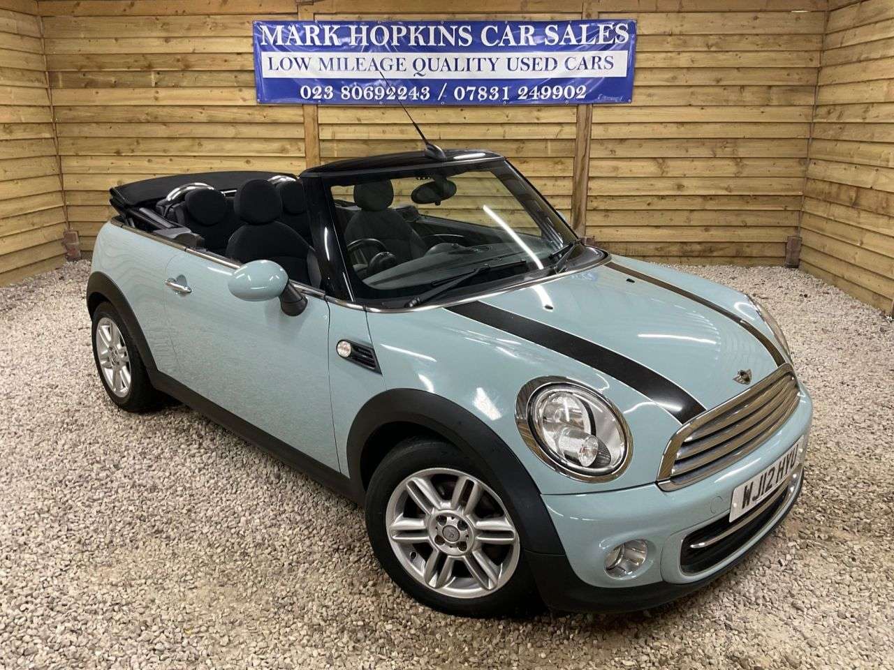 A 2012 MINI CONVERTIBLE 1.6 Cooper Convertible 2dr Petrol Manual Euro 5 (s/s) (122 ps) TWO LOCAL LA A 2012 MINI CONVERTIBLE 1.6 Cooper Convertible 2dr Petrol Manual Euro 5 (s/s) (122 ps) TWO LOCAL LA