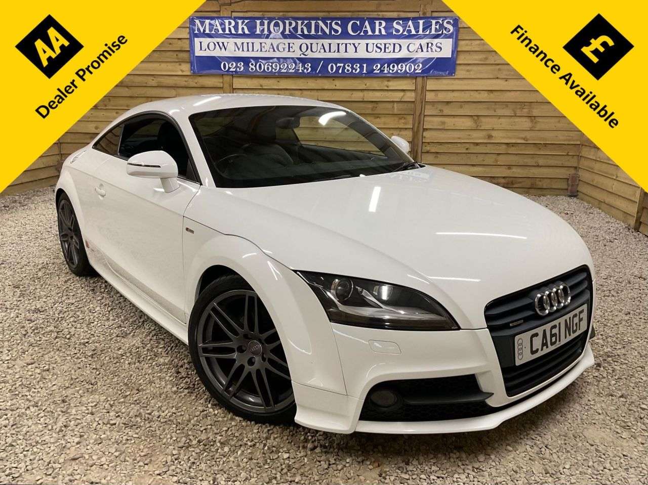 A 2011 AUDI TT 2.0 TFSI Black Edition Coupe 3dr Petrol S Tronic quattro Euro 5 (s/s) (211 A 2011 AUDI TT 2.0 TFSI Black Edition Coupe 3dr Petrol S Tronic quattro Euro 5 (s/s) (211