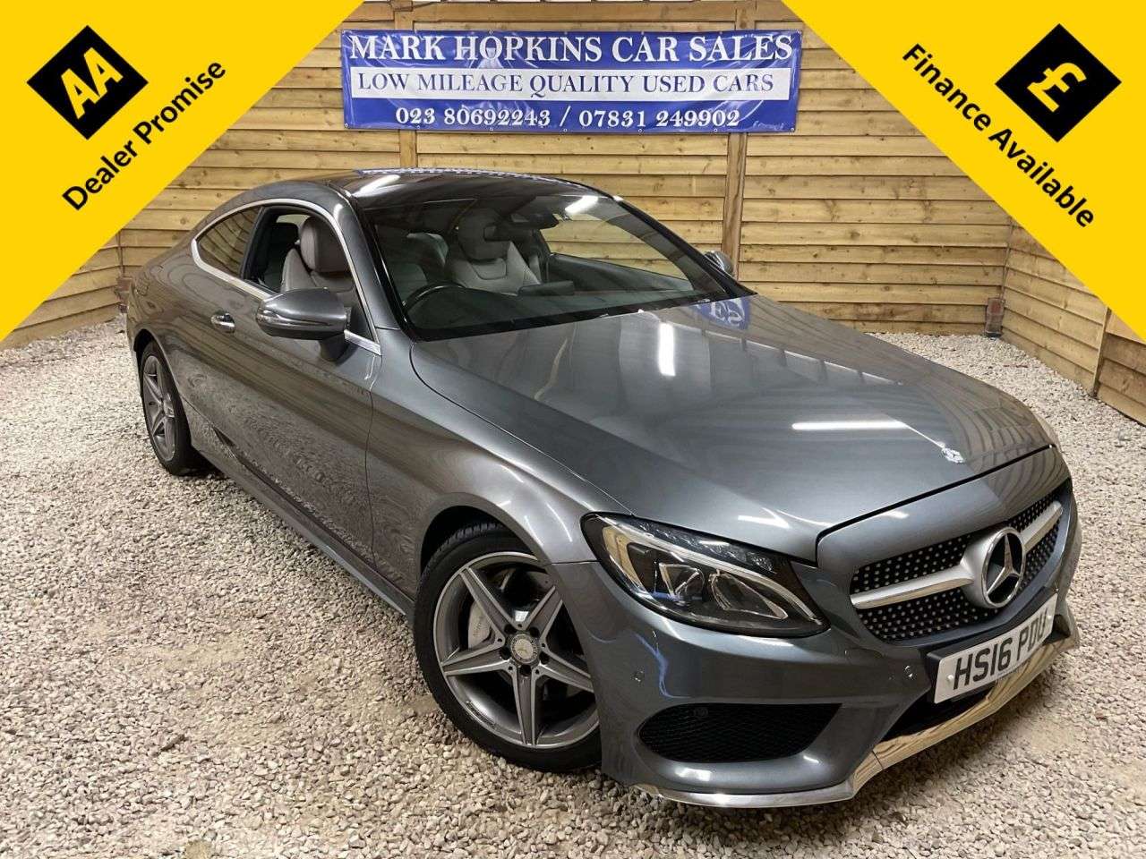A 2016 MERCEDES-BENZ C CLASS 2.1 C250d AMG Line (Premium Plus) Coupe 2dr Diesel G-Tronic+ Euro 6 (s/s) ( A 2016 MERCEDES-BENZ C CLASS 2.1 C250d AMG Line (Premium Plus) Coupe 2dr Diesel G-Tronic+ Euro 6 (s/s) (