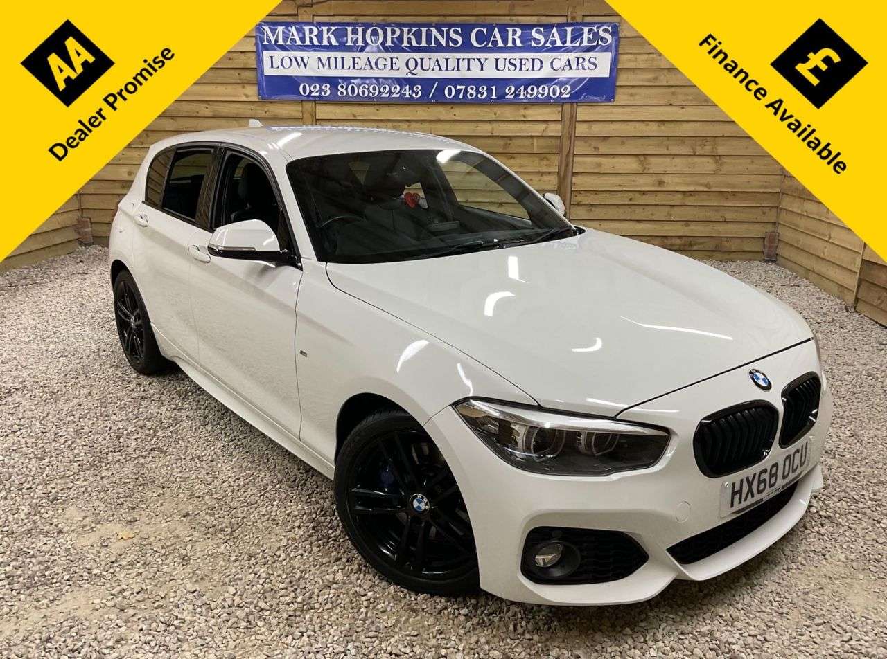 A 2018 BMW 1 SERIES 1.5 118i GPF M Sport Shadow Edition Hatchback 5dr Petrol Auto Euro 6 (s/s) A 2018 BMW 1 SERIES 1.5 118i GPF M Sport Shadow Edition Hatchback 5dr Petrol Auto Euro 6 (s/s)