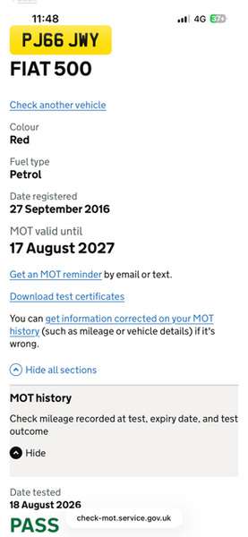 2016 FIAT 500 2016 FIAT 500