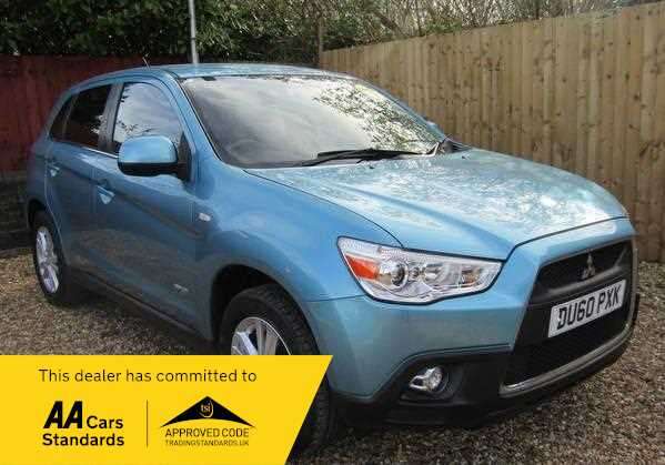 A 2010 MITSUBISHI ASX DI-D 3 Great specification ideal family SUV A 2010 MITSUBISHI ASX DI-D 3 Great specification ideal family SUV