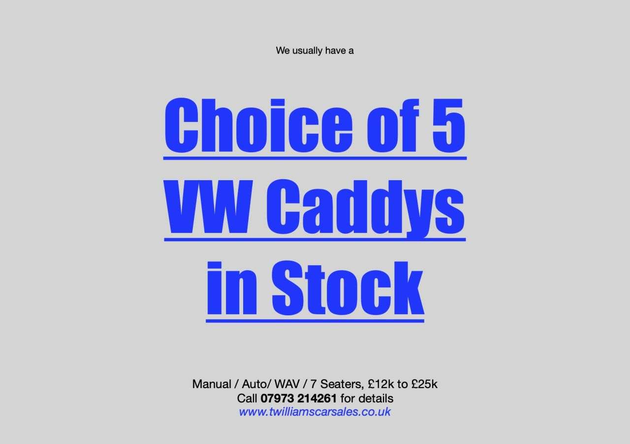 2018 VOLKSWAGEN CADDY MAXI LIFE C20 DIESEL ESTATE 2018 VOLKSWAGEN CADDY MAXI LIFE C20 DIESEL ESTATE