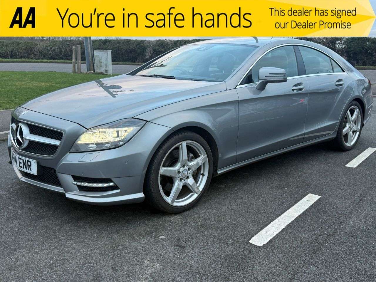 A 2014 MERCEDES-BENZ CLS CLASS 3.0 CLS350 CDI V6 AMG Sport Coupe 4dr Diesel G-Tronic+ Euro 5 (s/s) (265 ps A 2014 MERCEDES-BENZ CLS CLASS 3.0 CLS350 CDI V6 AMG Sport Coupe 4dr Diesel G-Tronic+ Euro 5 (s/s) (265 ps