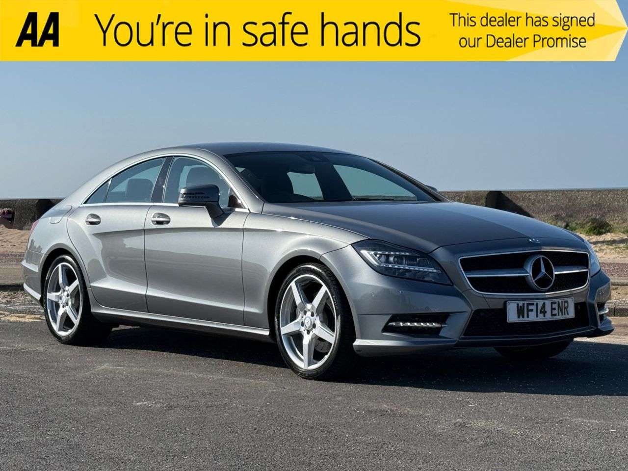 A 2014 MERCEDES-BENZ CLS CLASS 3.0 CLS350 CDI V6 AMG Sport Coupe 4dr Diesel G-Tronic+ Euro 5 (s/s) (265 ps A 2014 MERCEDES-BENZ CLS CLASS 3.0 CLS350 CDI V6 AMG Sport Coupe 4dr Diesel G-Tronic+ Euro 5 (s/s) (265 ps