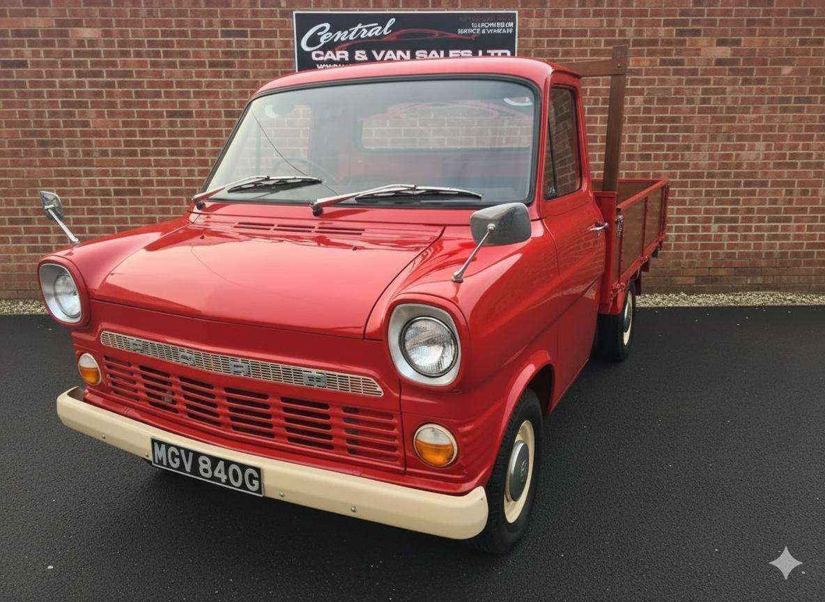 A 1968 FORD TRANSIT DROPSIDE CLASSIC MK1 1968 FULLY RESTORED COLLECTORS EDITION LOW MILEAGE A 1968 FORD TRANSIT DROPSIDE CLASSIC MK1 1968 FULLY RESTORED COLLECTORS EDITION LOW MILEAGE
