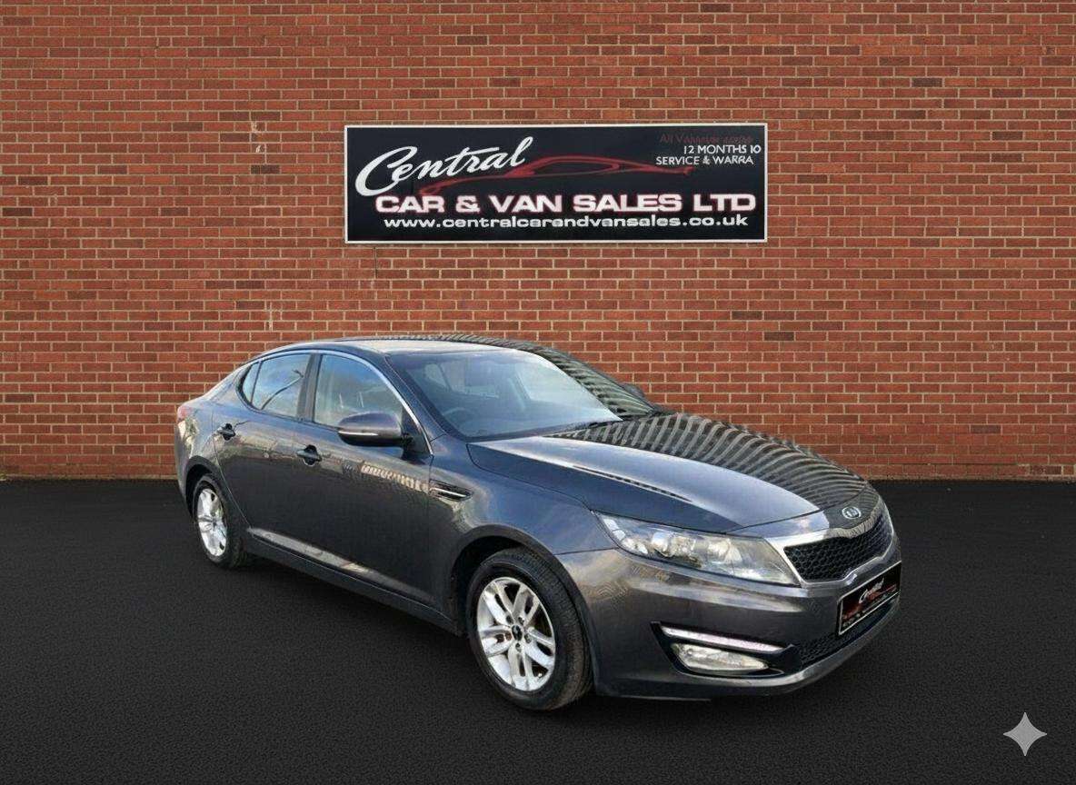 A 2012 KIA OPTIMA 1.7 CRDi EcoDynamics 1 Saloon 4dr Diesel Manual Euro 5 (s/s) (134 bhp) A 2012 KIA OPTIMA 1.7 CRDi EcoDynamics 1 Saloon 4dr Diesel Manual Euro 5 (s/s) (134 bhp)