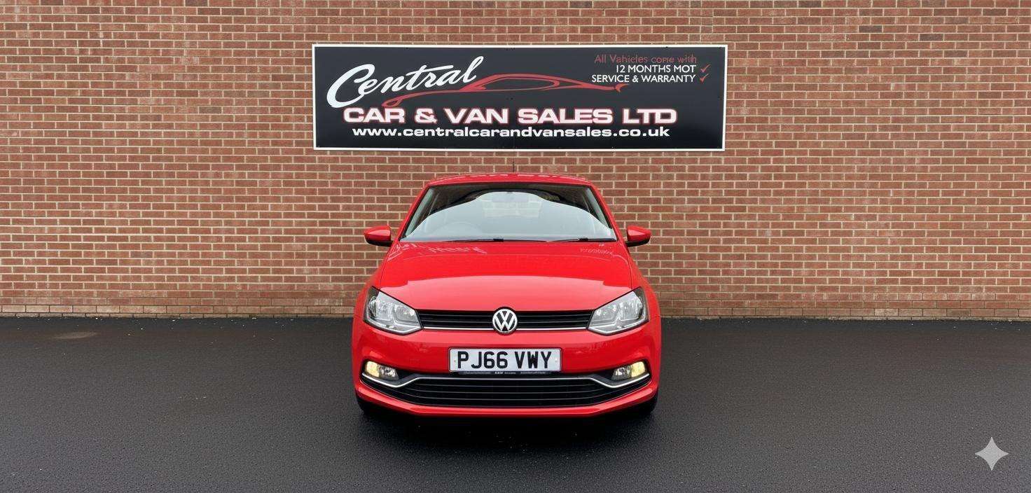 A 2016 VOLKSWAGEN POLO 1.0 BlueMotion Tech Match Hatchback 5dr Petrol Manual Euro 6 (s/s) (60 ps) A 2016 VOLKSWAGEN POLO 1.0 BlueMotion Tech Match Hatchback 5dr Petrol Manual Euro 6 (s/s) (60 ps)