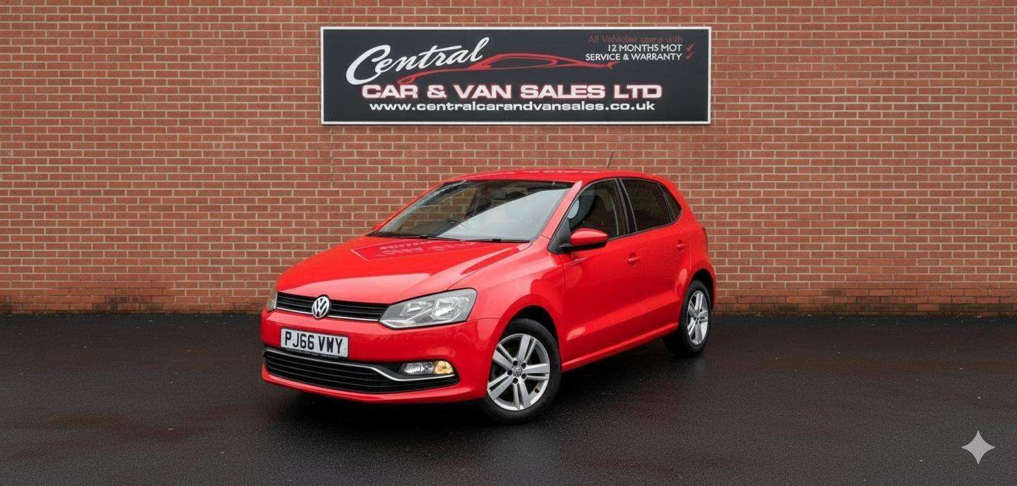 A 2016 VOLKSWAGEN POLO 1.0 BlueMotion Tech Match Hatchback 5dr Petrol Manual Euro 6 (s/s) (60 ps) A 2016 VOLKSWAGEN POLO 1.0 BlueMotion Tech Match Hatchback 5dr Petrol Manual Euro 6 (s/s) (60 ps)