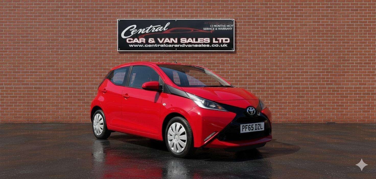 A 2015 TOYOTA AYGO 1.0 VVT-i x-play Hatchback 5dr Petrol Manual Euro 5 Euro 5 (68 ps) A 2015 TOYOTA AYGO 1.0 VVT-i x-play Hatchback 5dr Petrol Manual Euro 5 Euro 5 (68 ps)