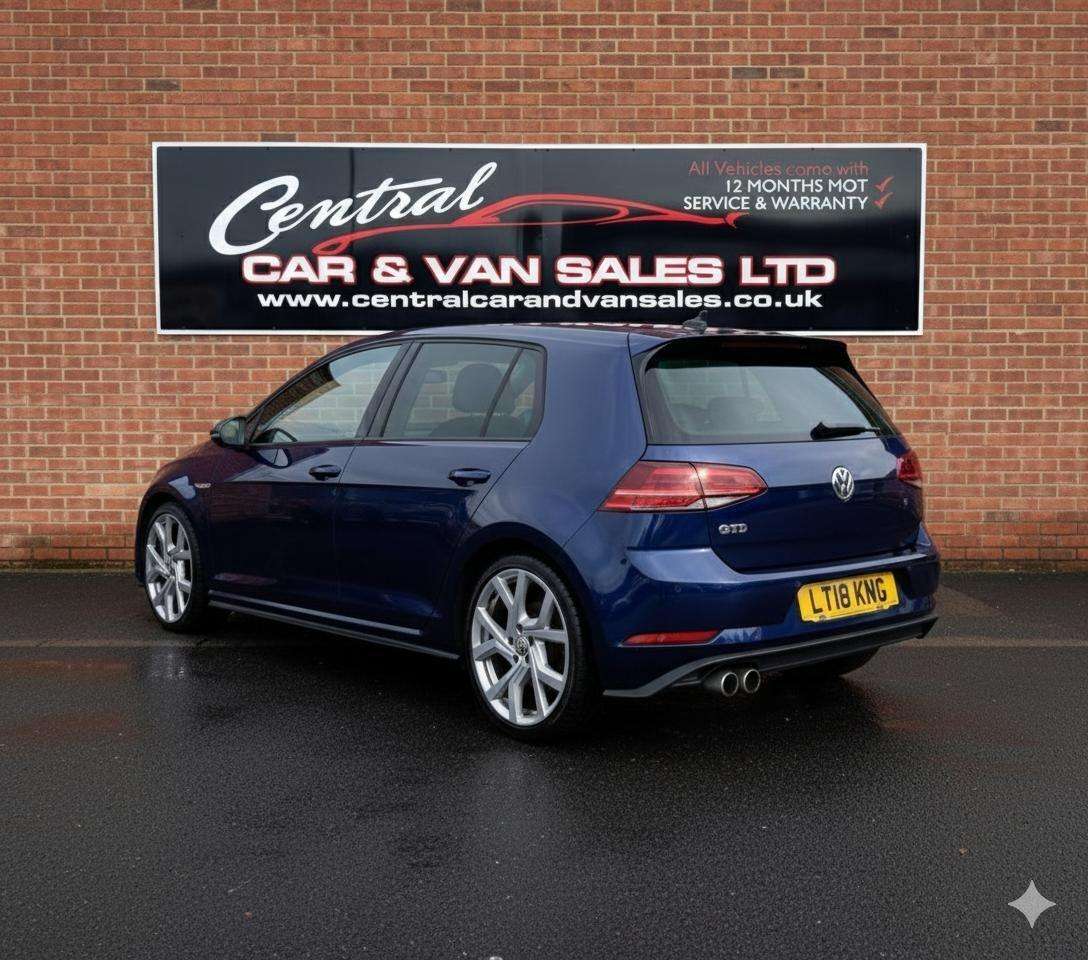 A 2018 VOLKSWAGEN GOLF 2.0 TDI GTD Hatchback 5dr Diesel Manual Euro 6 (s/s) (184 ps) Full MOT, 3 m A 2018 VOLKSWAGEN GOLF 2.0 TDI GTD Hatchback 5dr Diesel Manual Euro 6 (s/s) (184 ps) Full MOT, 3 m