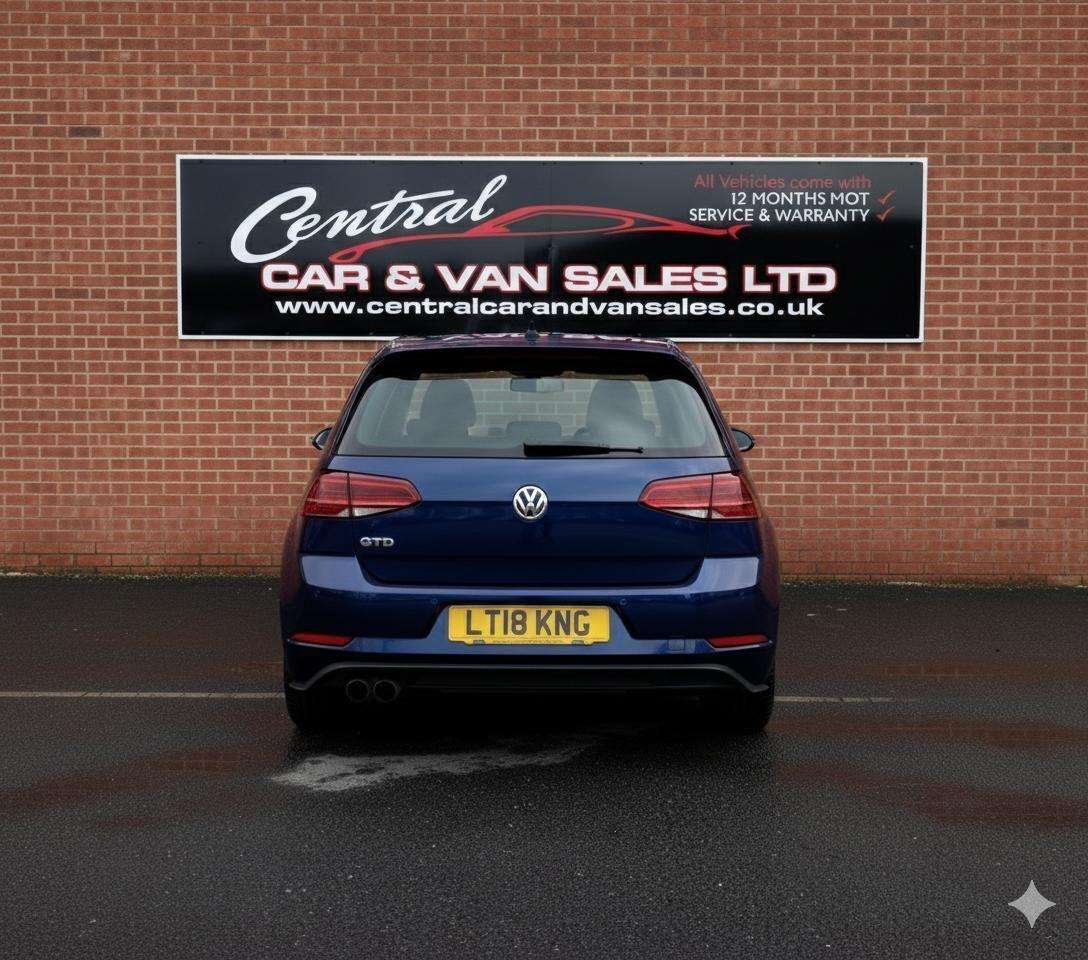 A 2018 VOLKSWAGEN GOLF 2.0 TDI GTD Hatchback 5dr Diesel Manual Euro 6 (s/s) (184 ps) Full MOT, 3 m A 2018 VOLKSWAGEN GOLF 2.0 TDI GTD Hatchback 5dr Diesel Manual Euro 6 (s/s) (184 ps) Full MOT, 3 m