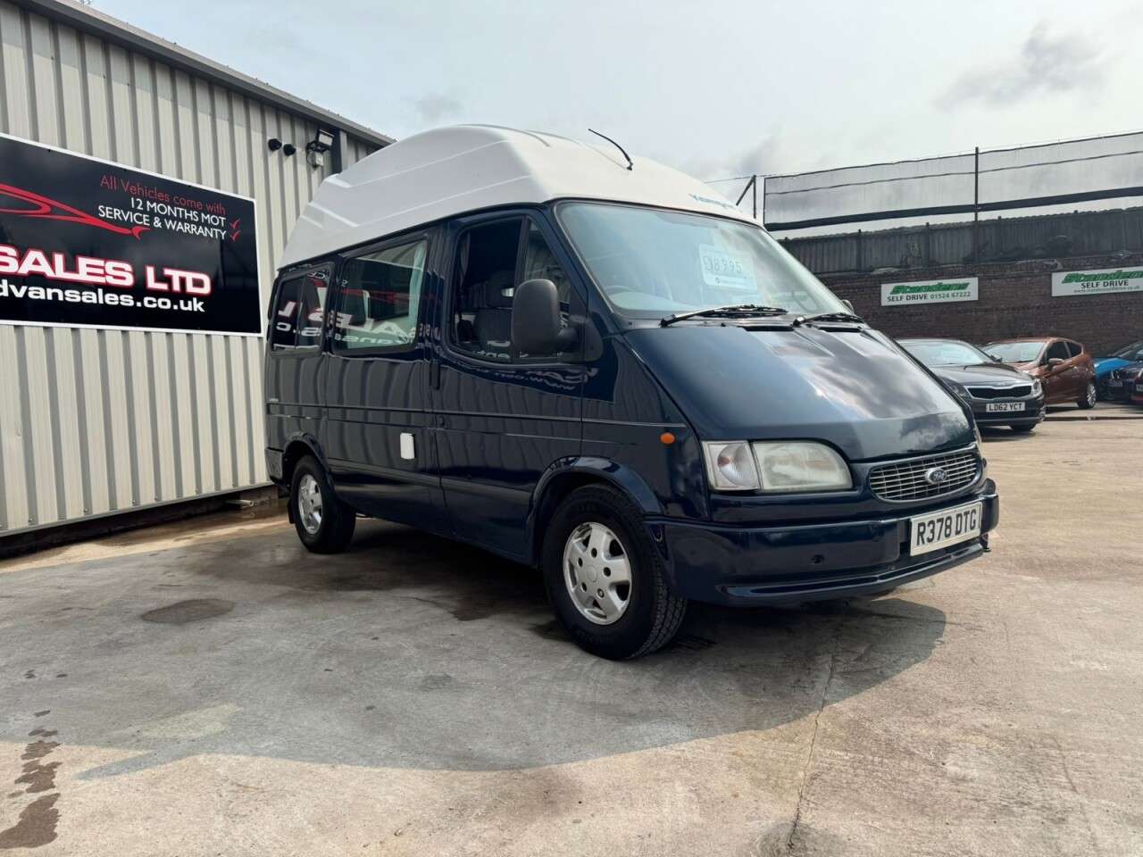 A 1997 FORD TRANSIT 2.5 TD Automatic Kamper Campervan 2 Berth (84 bhp) Air Con - Cold Water Sin A 1997 FORD TRANSIT 2.5 TD Automatic Kamper Campervan 2 Berth (84 bhp) Air Con - Cold Water Sin