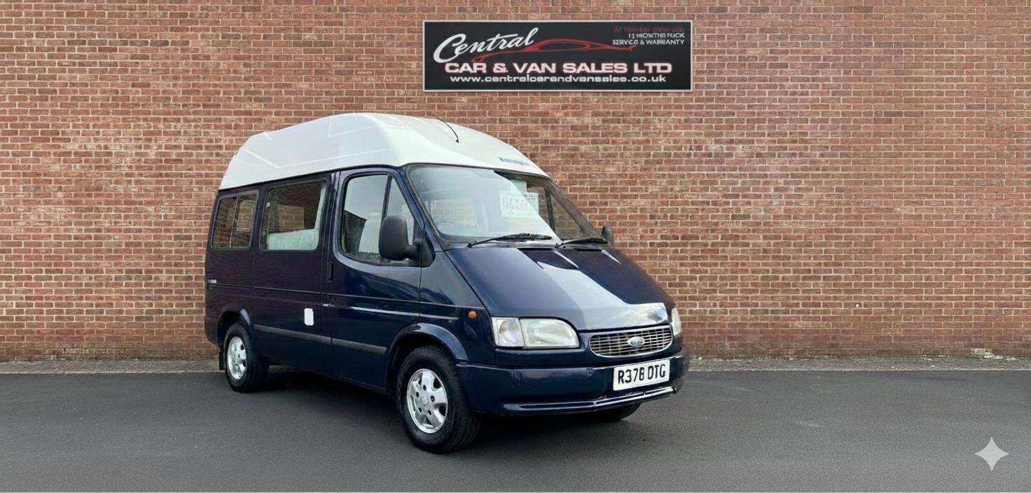 A 1997 FORD TRANSIT 2.5 TD Automatic Kamper Campervan 2 Berth (84 bhp) Air Con - Cold Water Sin A 1997 FORD TRANSIT 2.5 TD Automatic Kamper Campervan 2 Berth (84 bhp) Air Con - Cold Water Sin