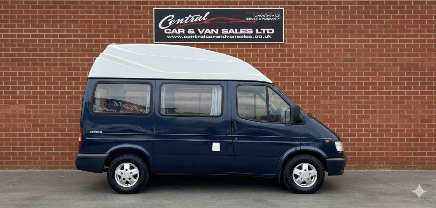 A 1997 FORD TRANSIT 2.5 TD Automatic Kamper Campervan 2 Berth (84 bhp) Air Con - Cold Water Sin A 1997 FORD TRANSIT 2.5 TD Automatic Kamper Campervan 2 Berth (84 bhp) Air Con - Cold Water Sin